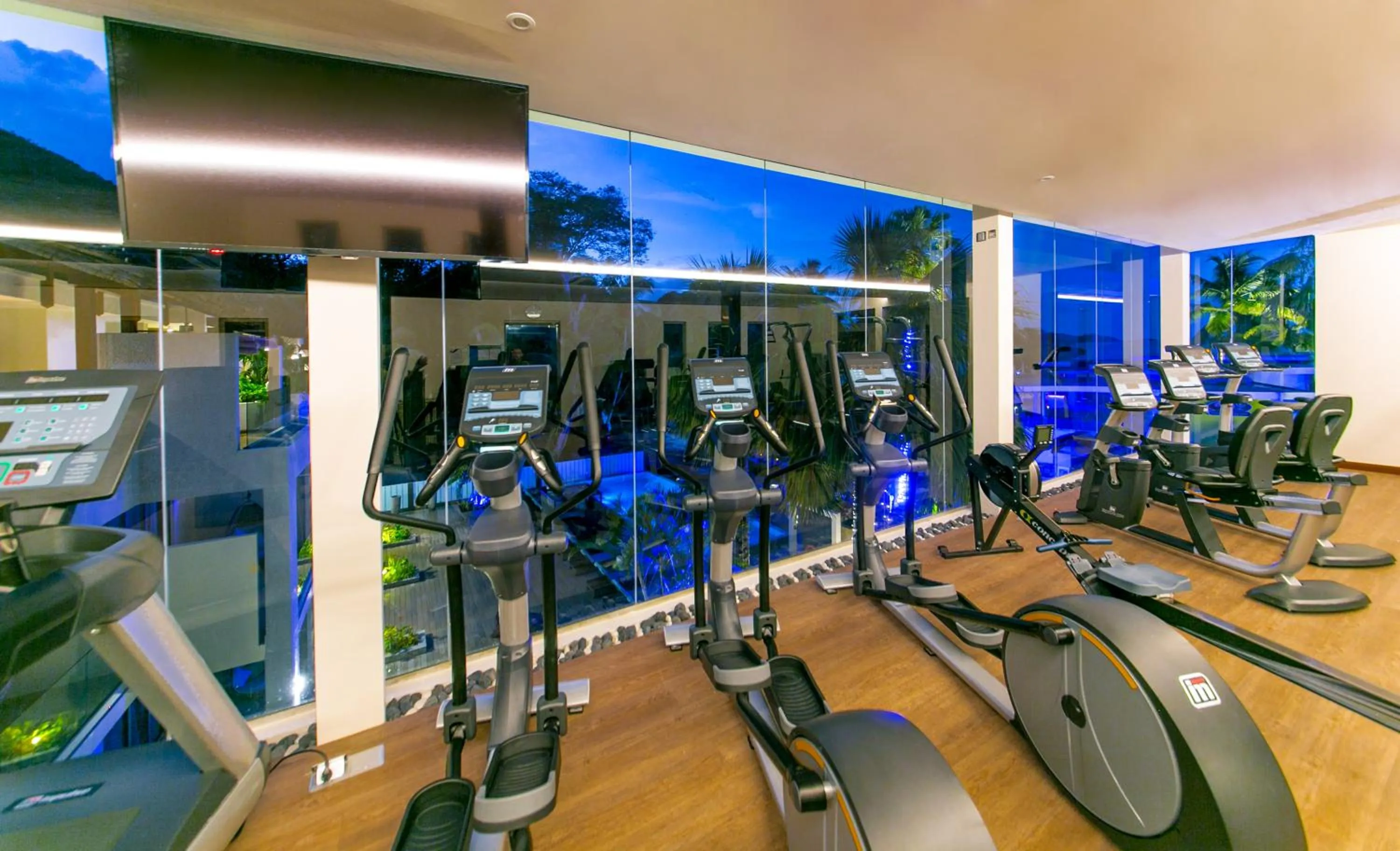 Fitness centre/facilities in Hotel Le Duc de Praslin
