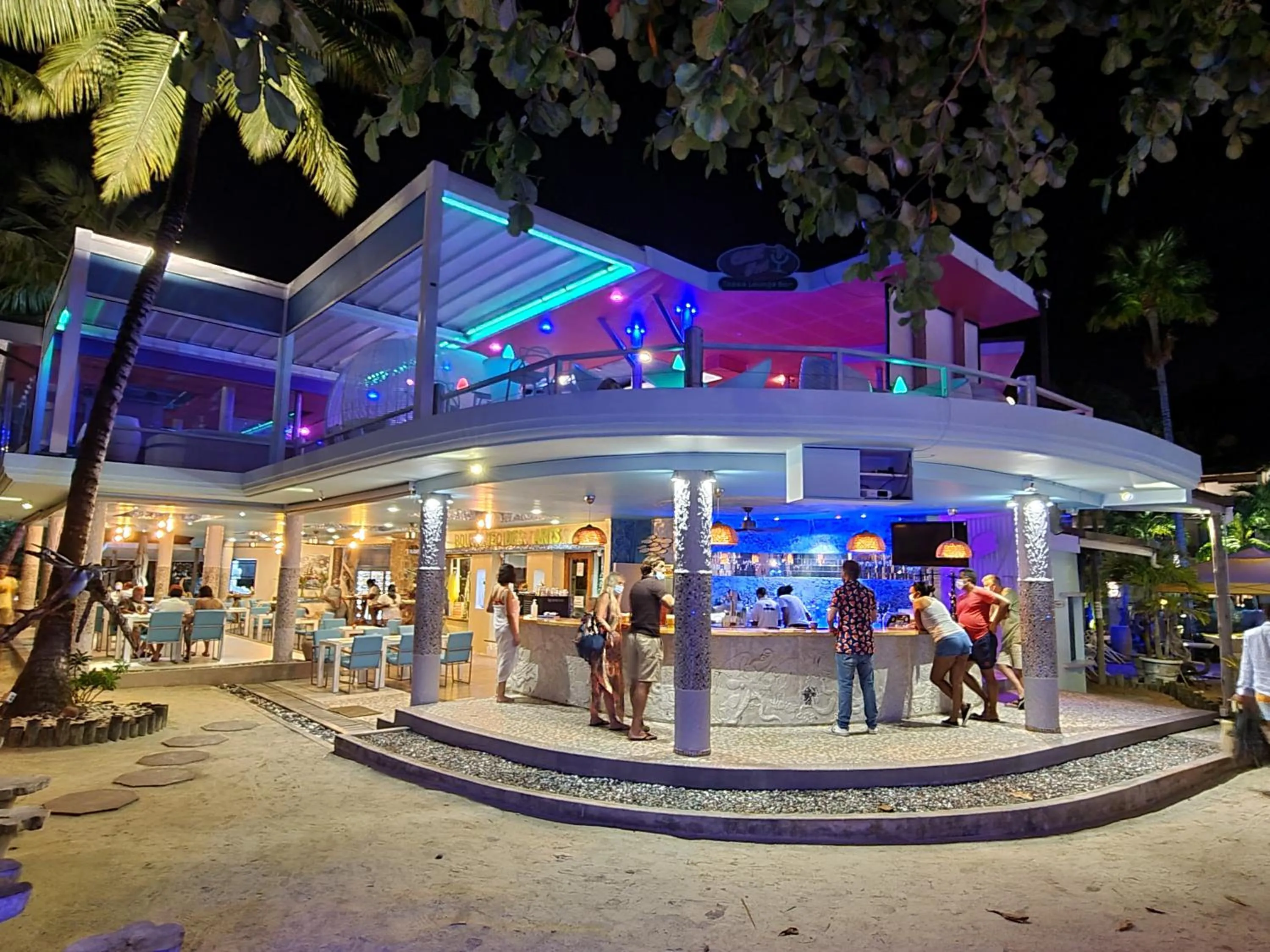 Lounge or bar in Hotel Le Duc de Praslin