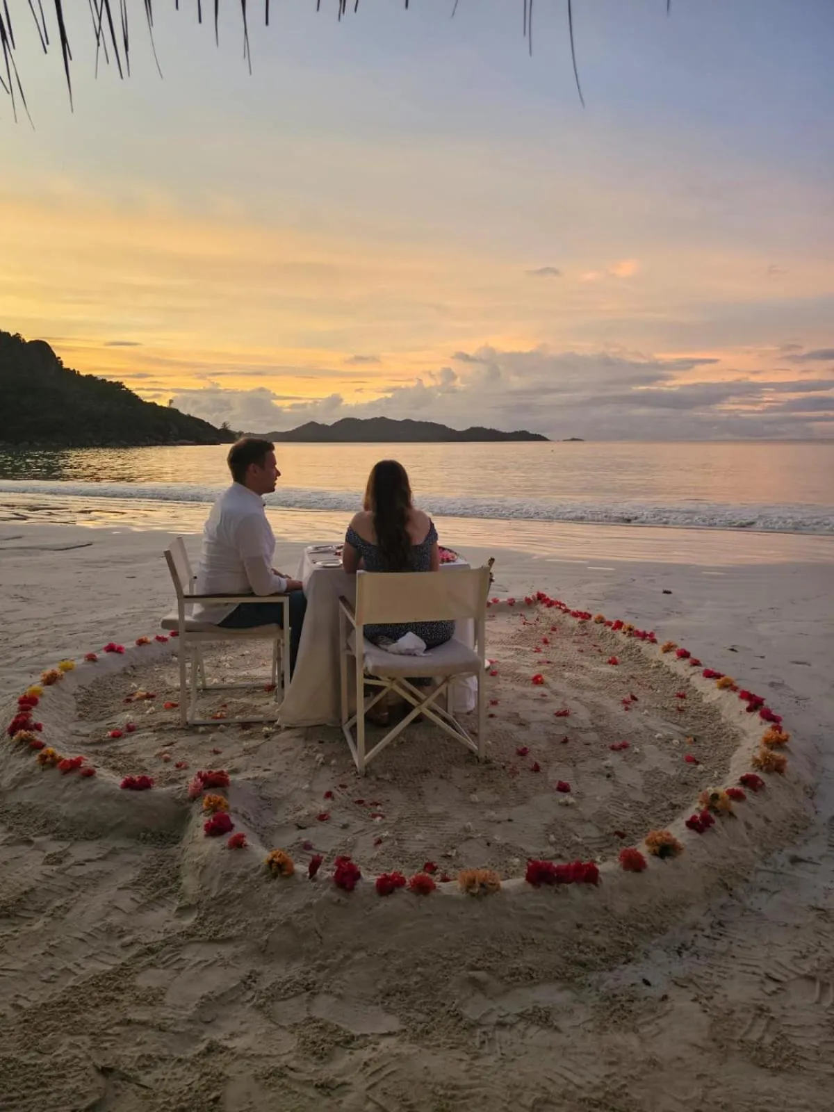 Beach in Hotel Le Duc de Praslin