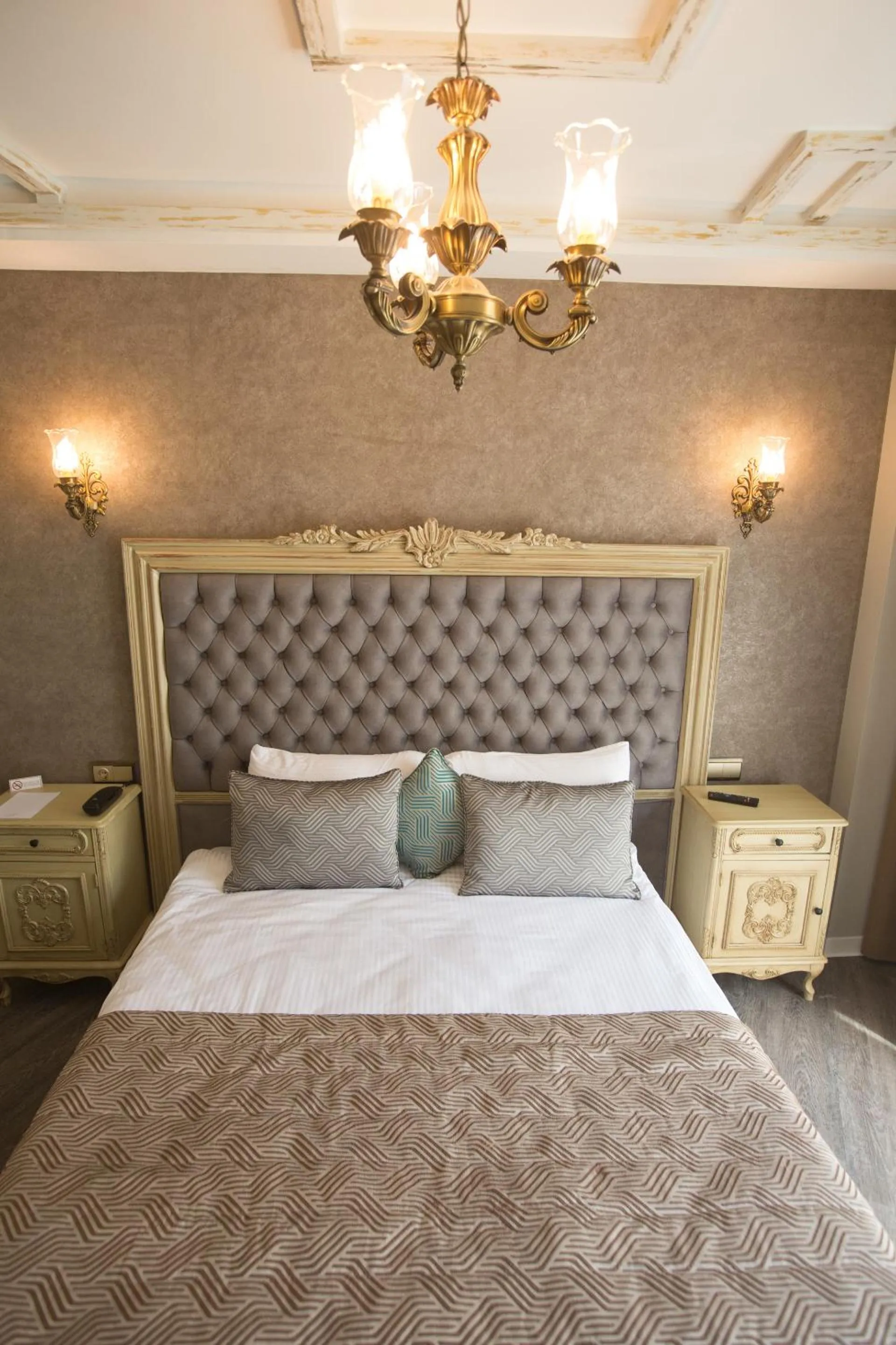 Bed in Idylle Hotel