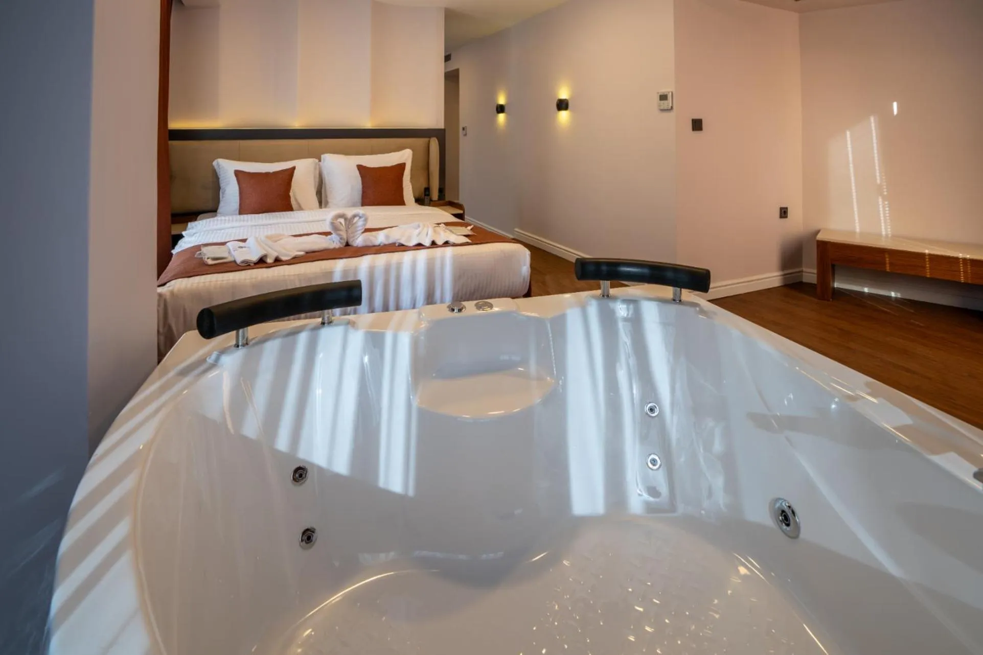 Bed in Navoris Hotel