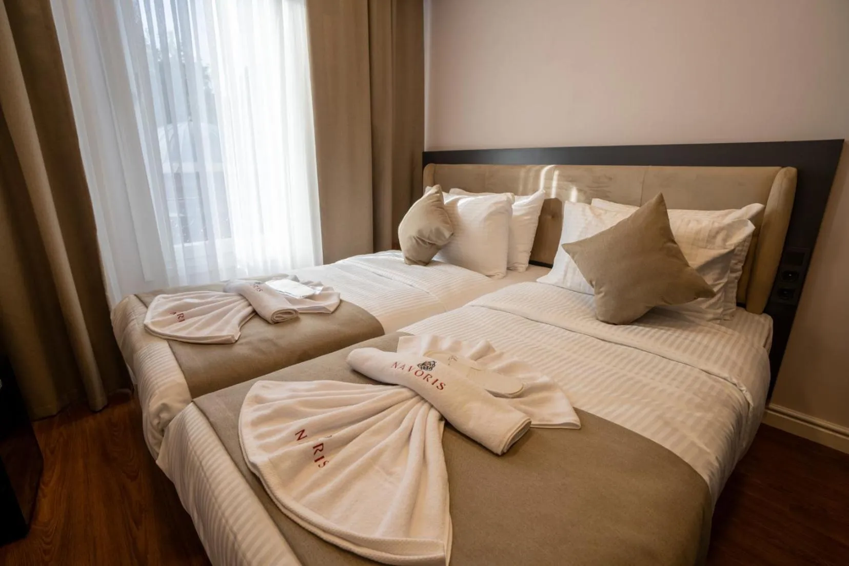 Bed in Navoris Hotel