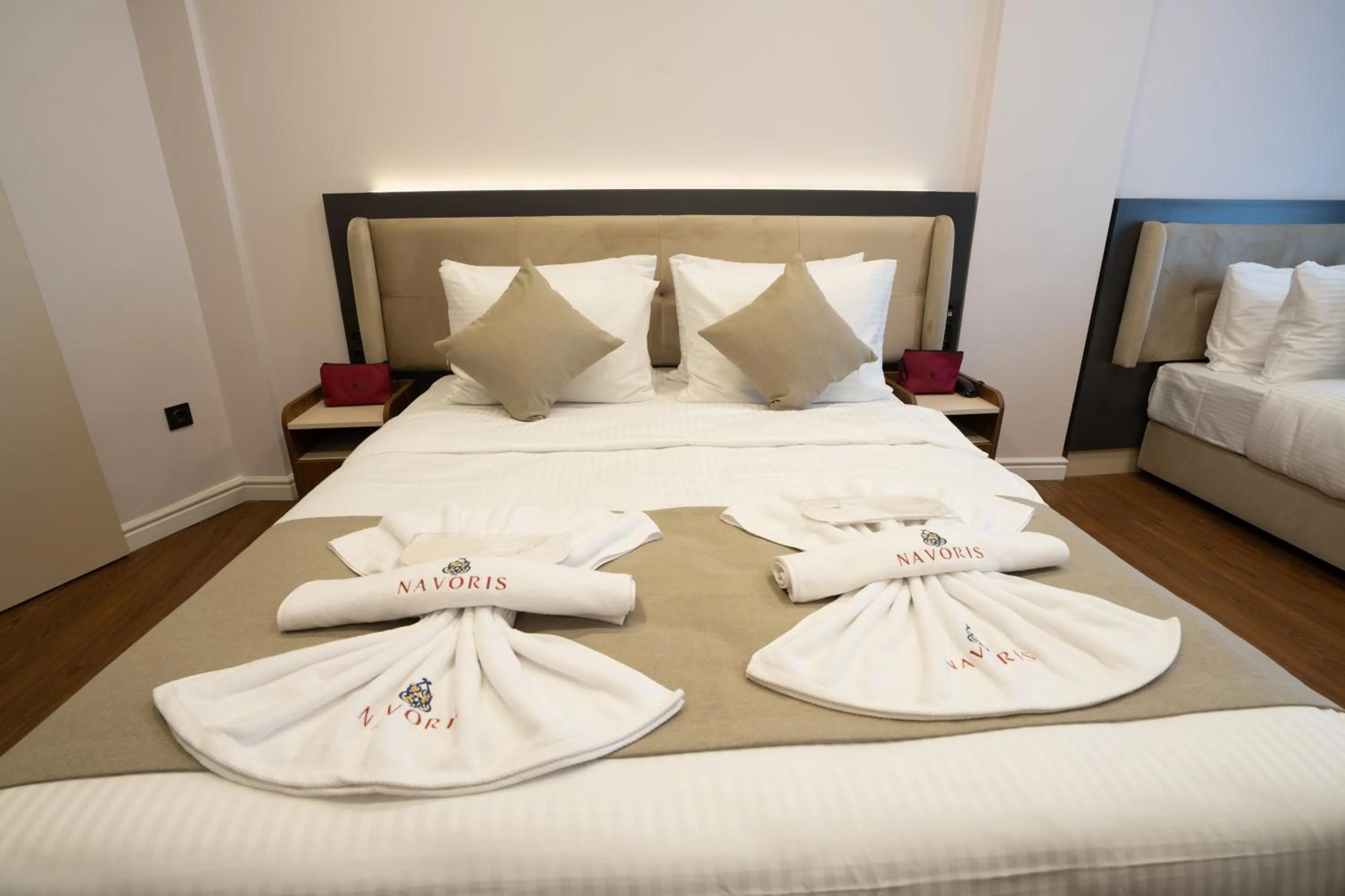 Bed in Navoris Hotel