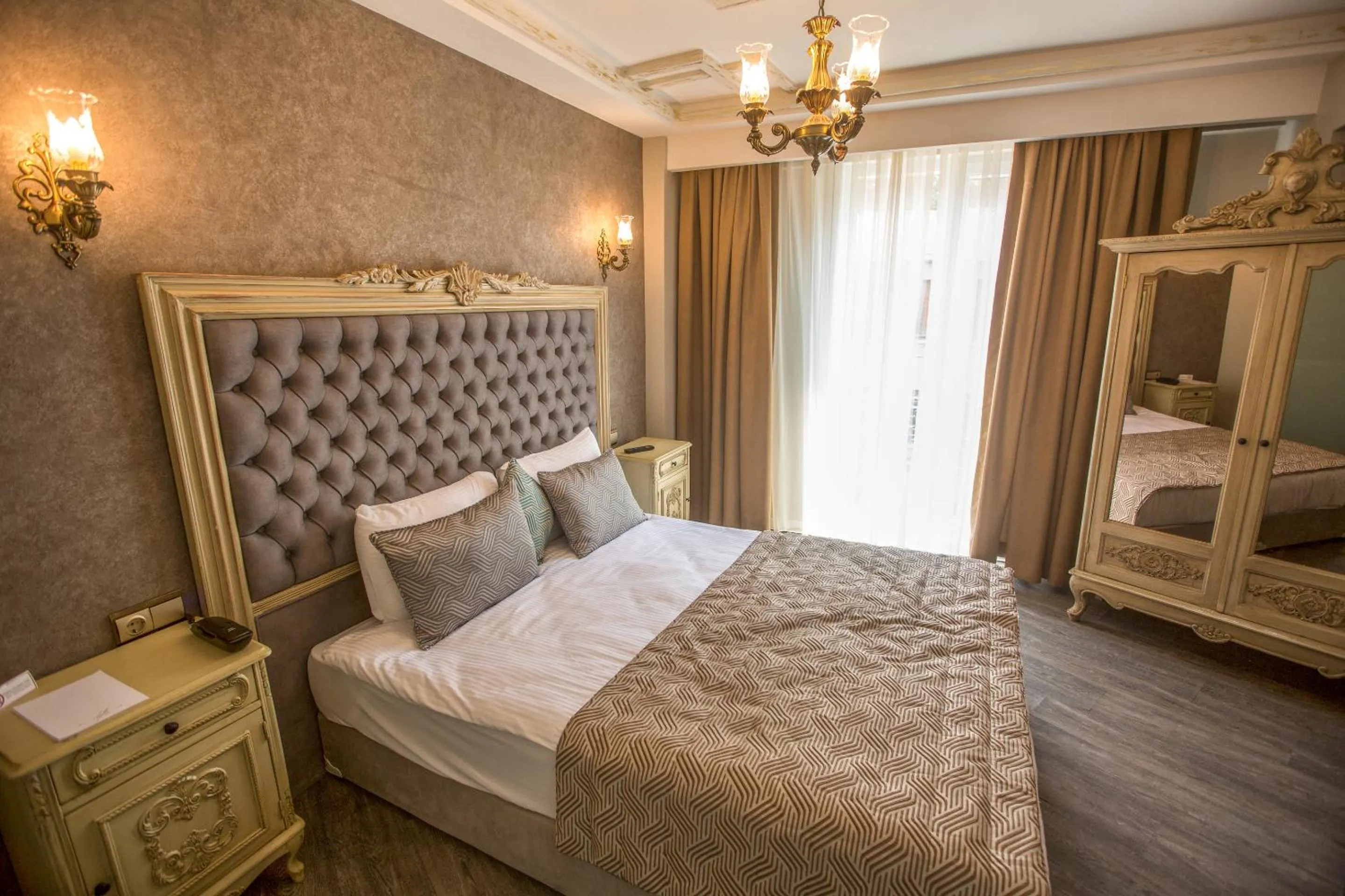 Bed in Idylle Hotel
