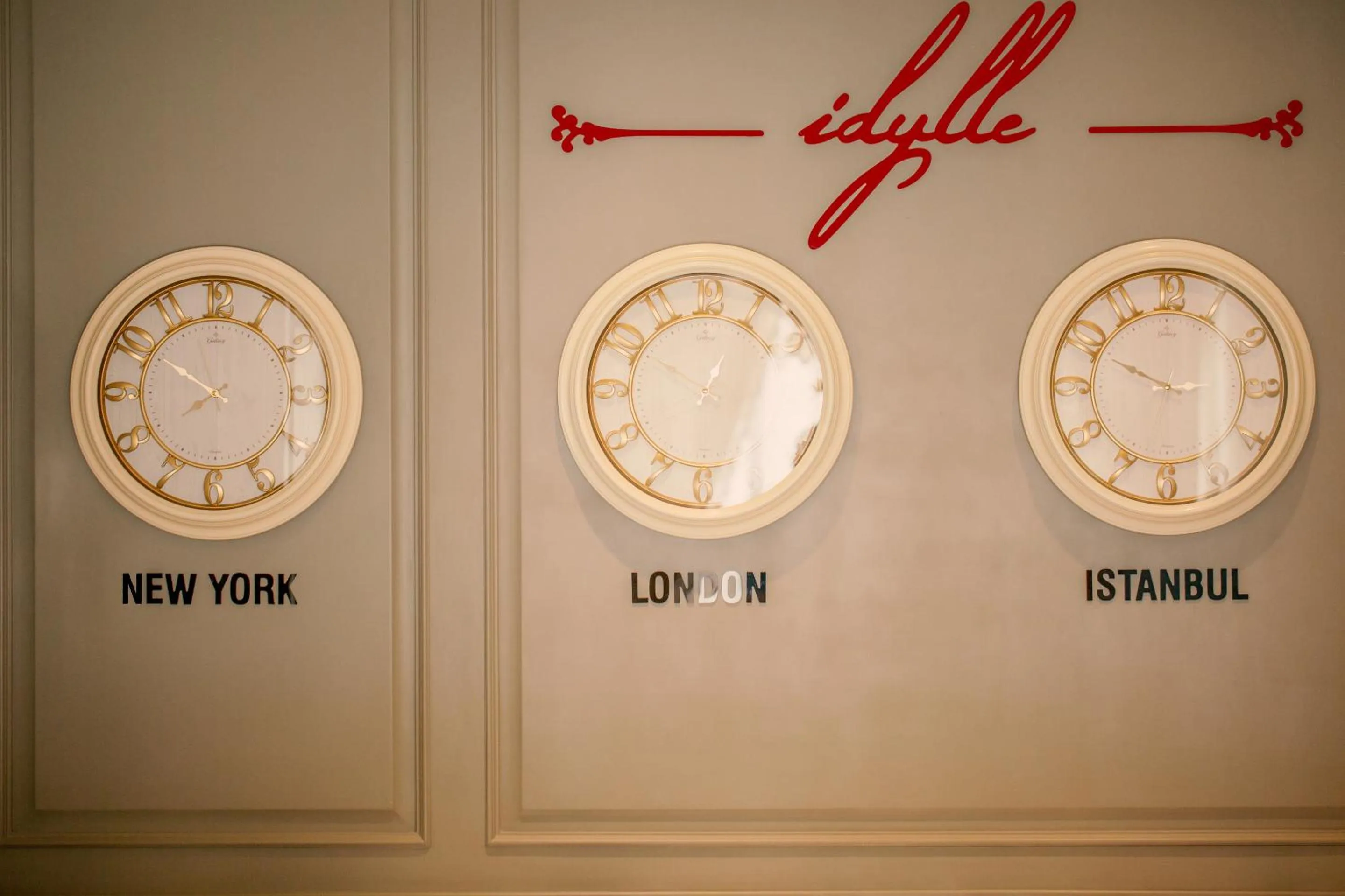 Lobby or reception in Idylle Hotel