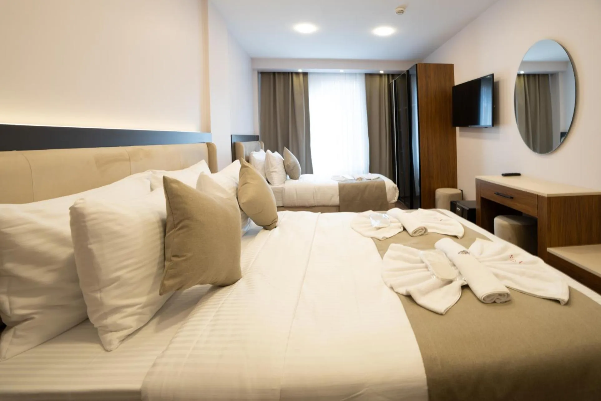 Bed in Navoris Hotel