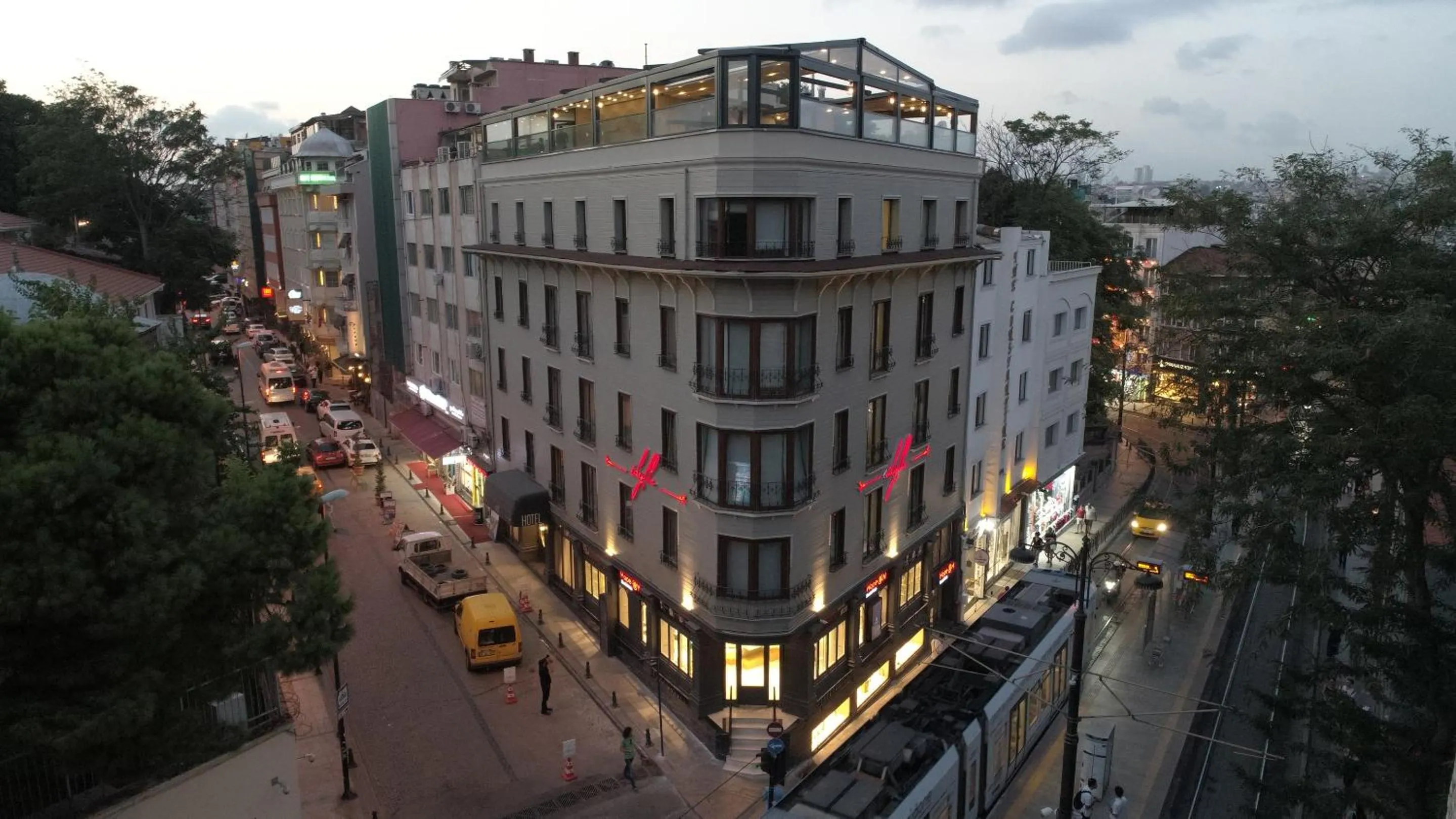 Facade/entrance in Idylle Hotel