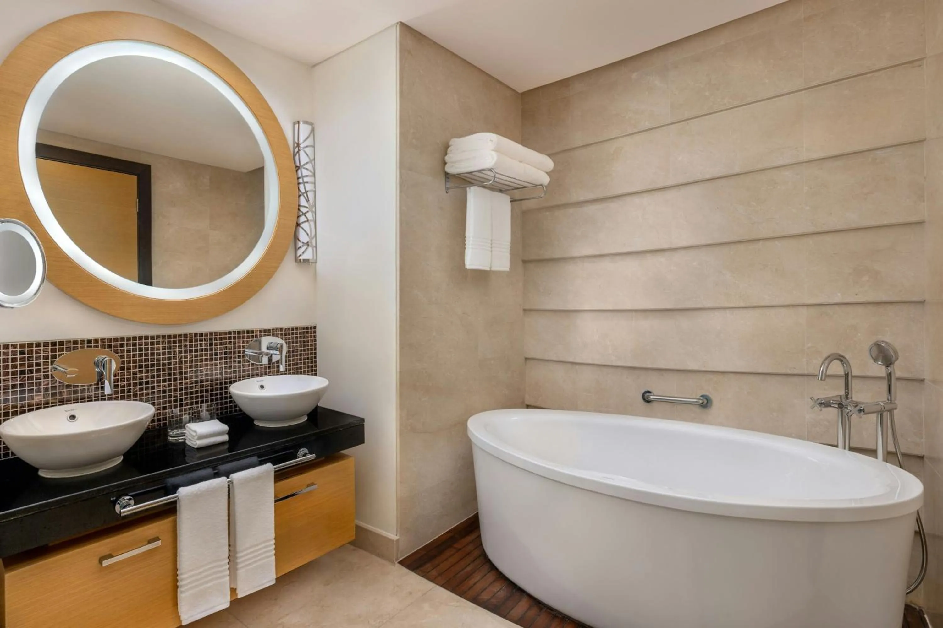 Bathroom in Marriott Executive Apartments Al Jaddaf, Dubai