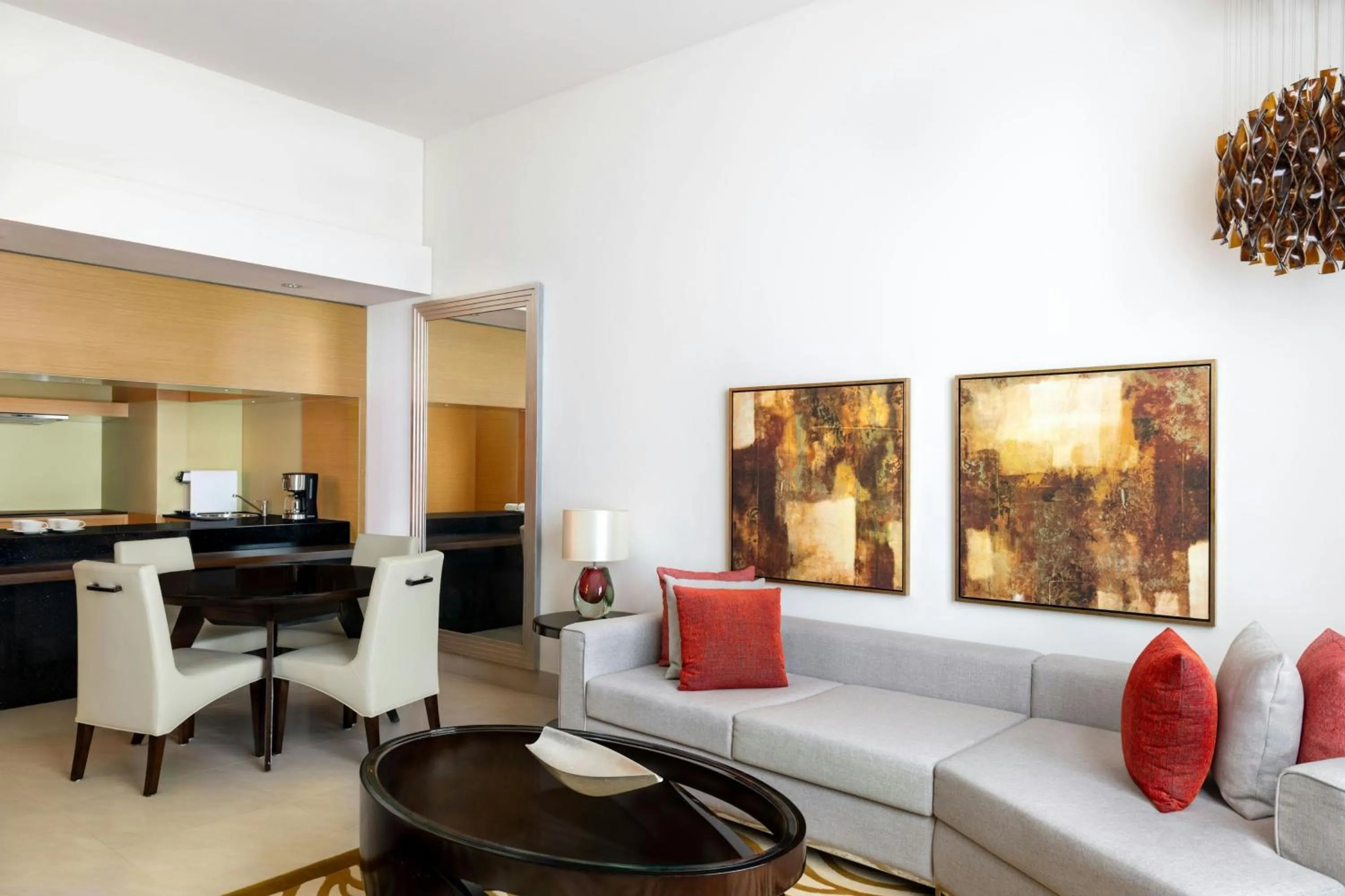 Lounge or bar in Marriott Executive Apartments Al Jaddaf, Dubai