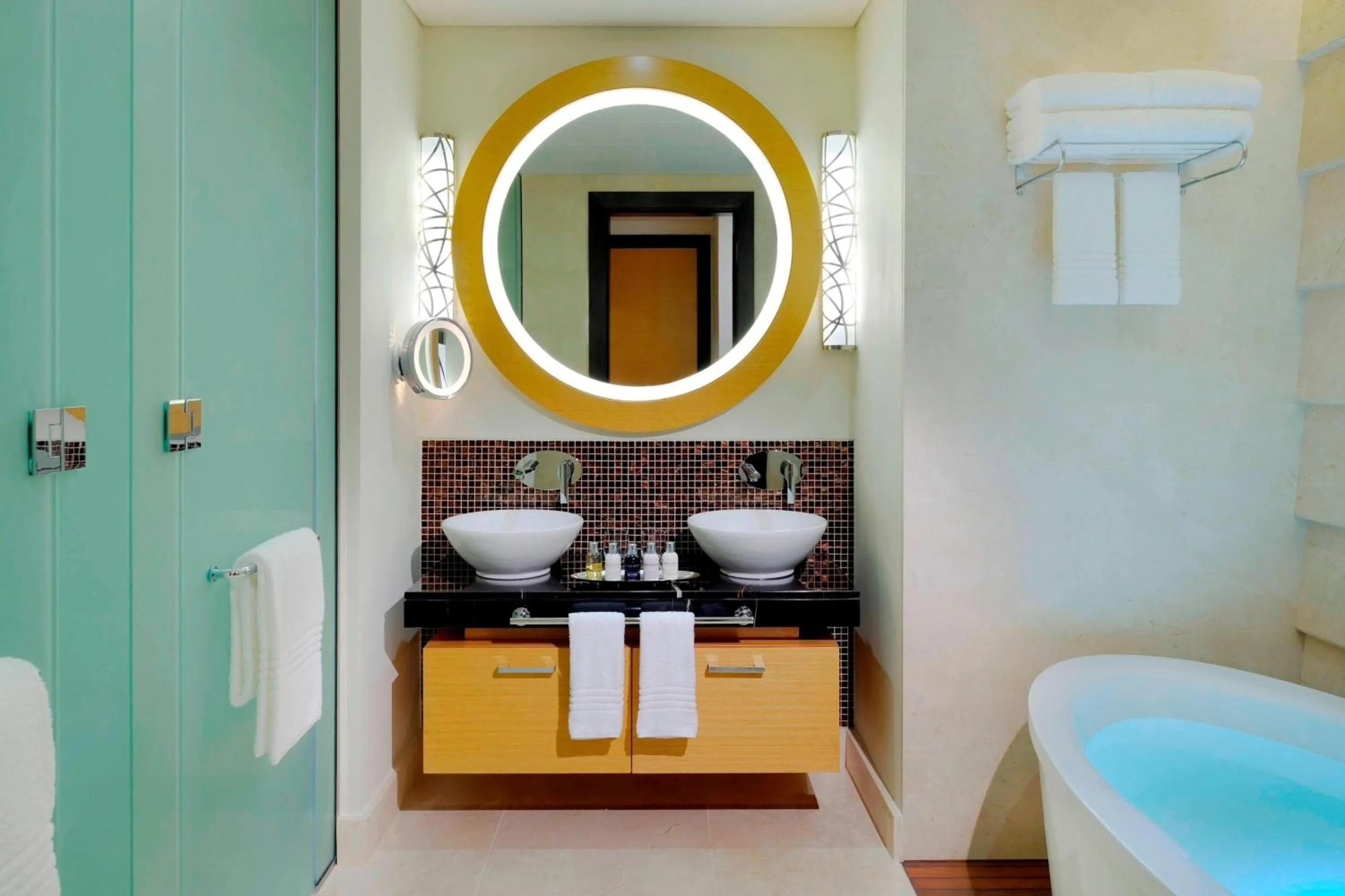 Bathroom in Marriott Executive Apartments Al Jaddaf, Dubai