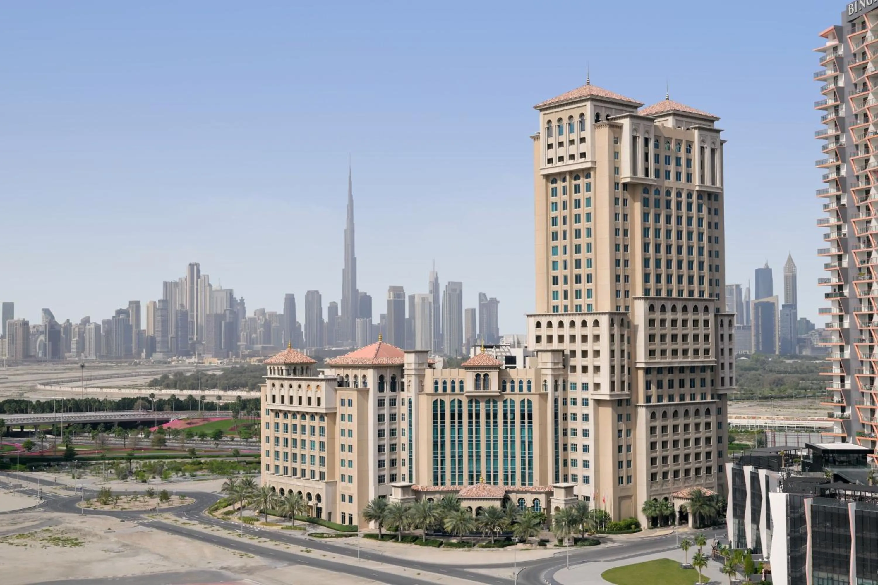 Property building in Marriott Executive Apartments Al Jaddaf, Dubai