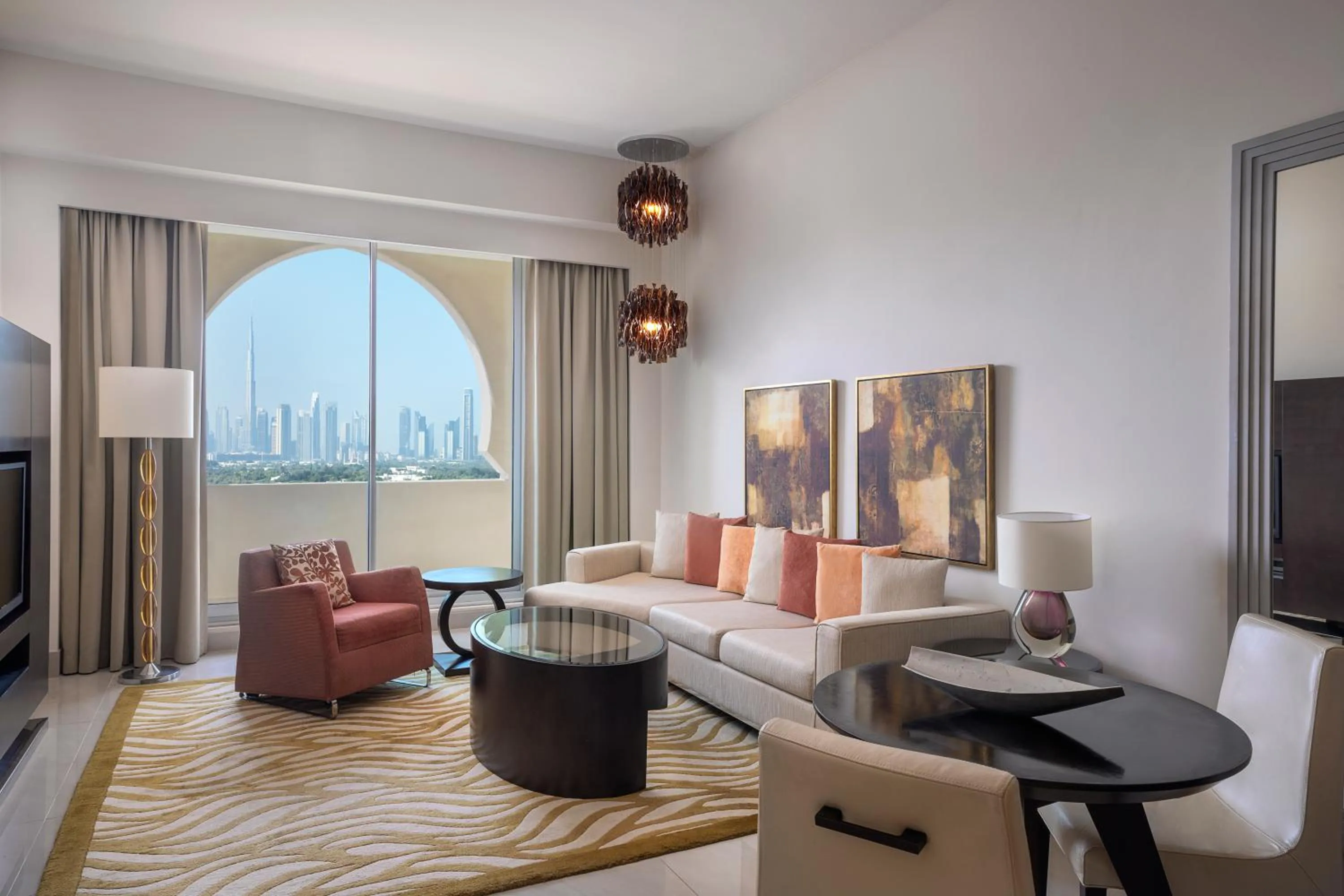 TV and multimedia in Marriott Executive Apartments Al Jaddaf, Dubai