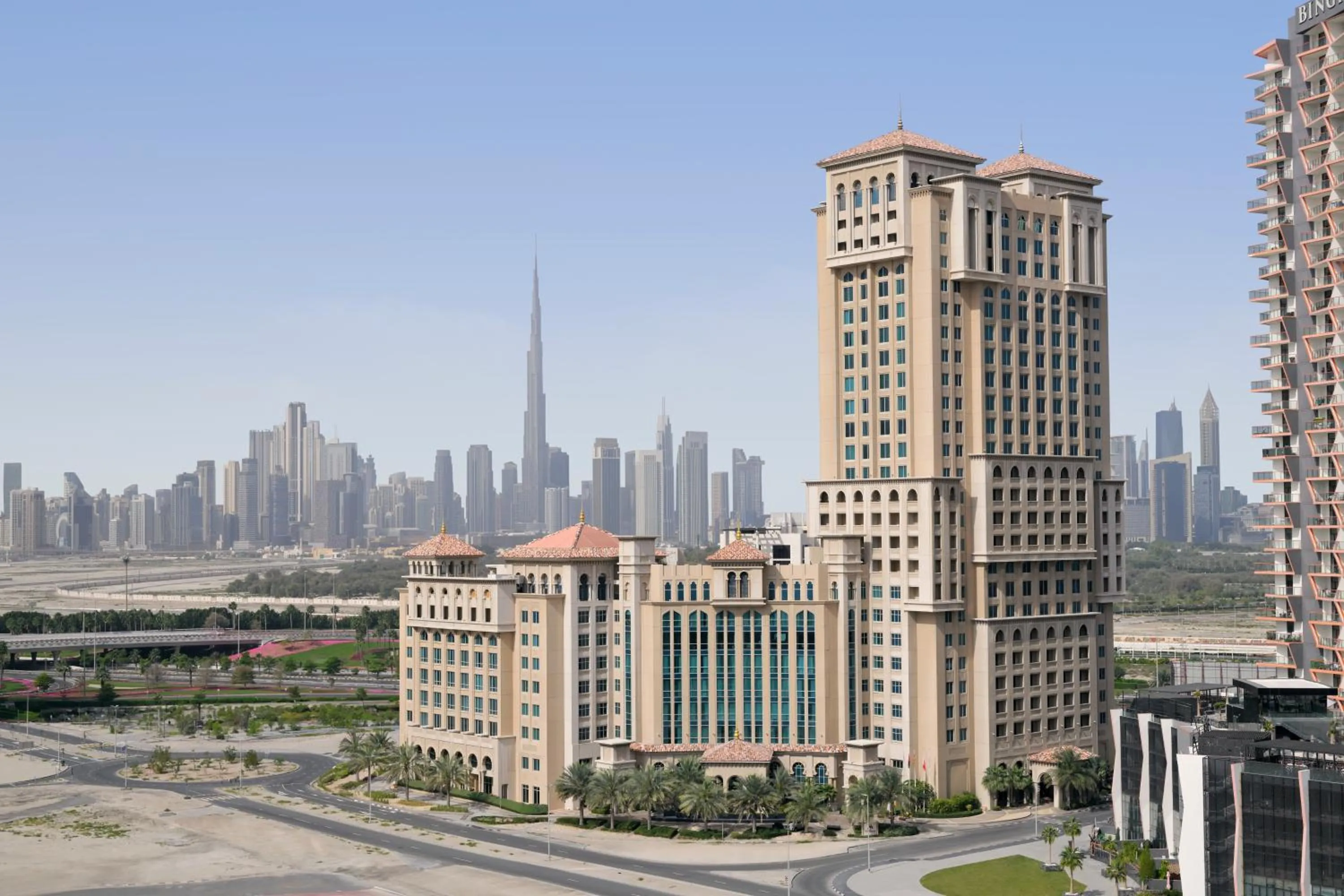 Property building in Marriott Executive Apartments Al Jaddaf, Dubai
