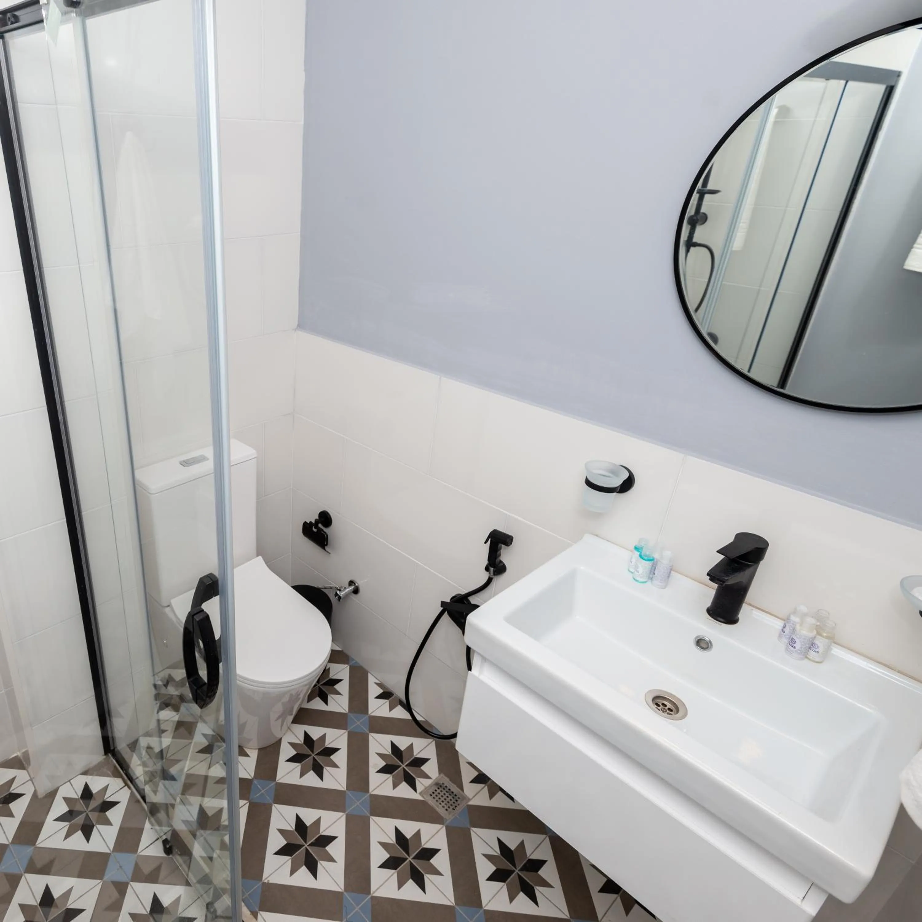 Bathroom in OLF Hotel