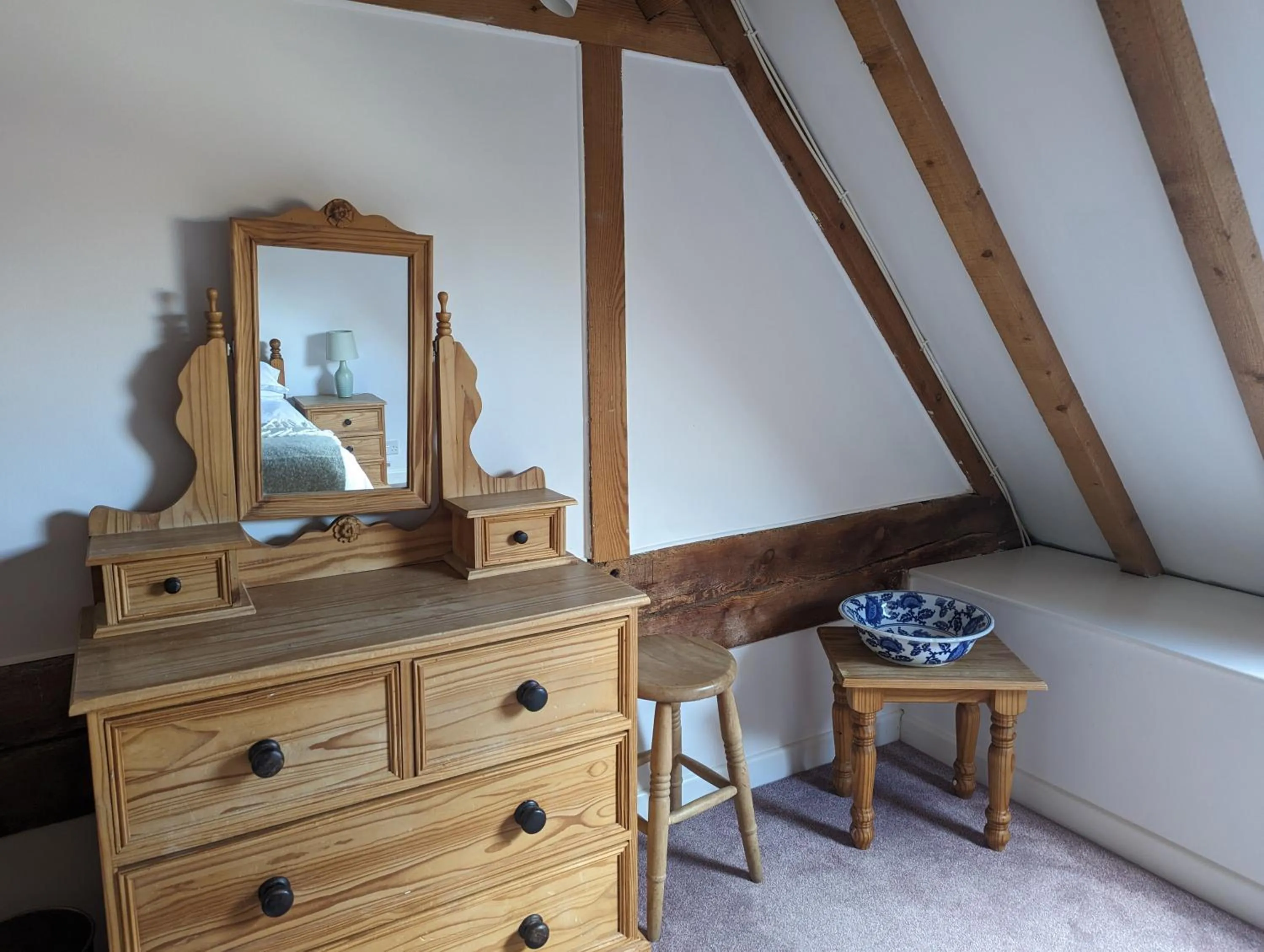 Bedroom in Kingfisher Barn