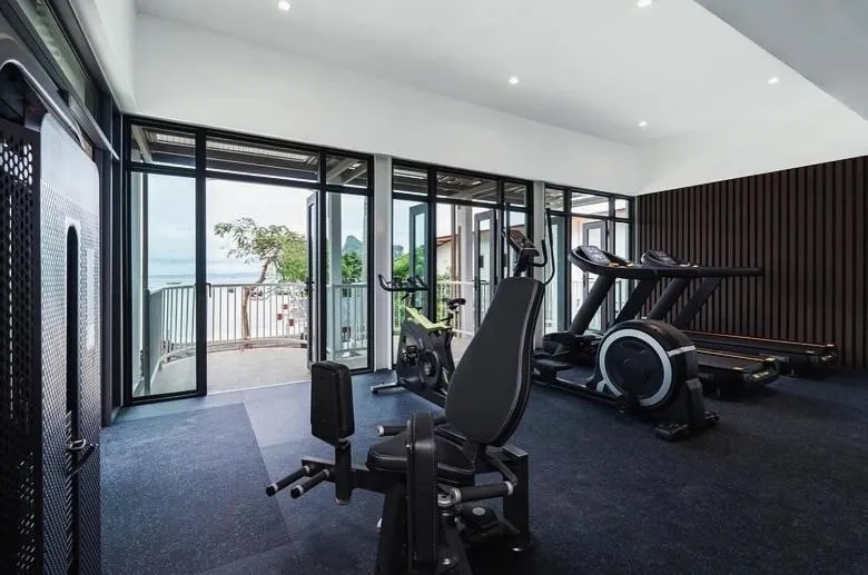 Fitness centre/facilities in PP Princess Resort