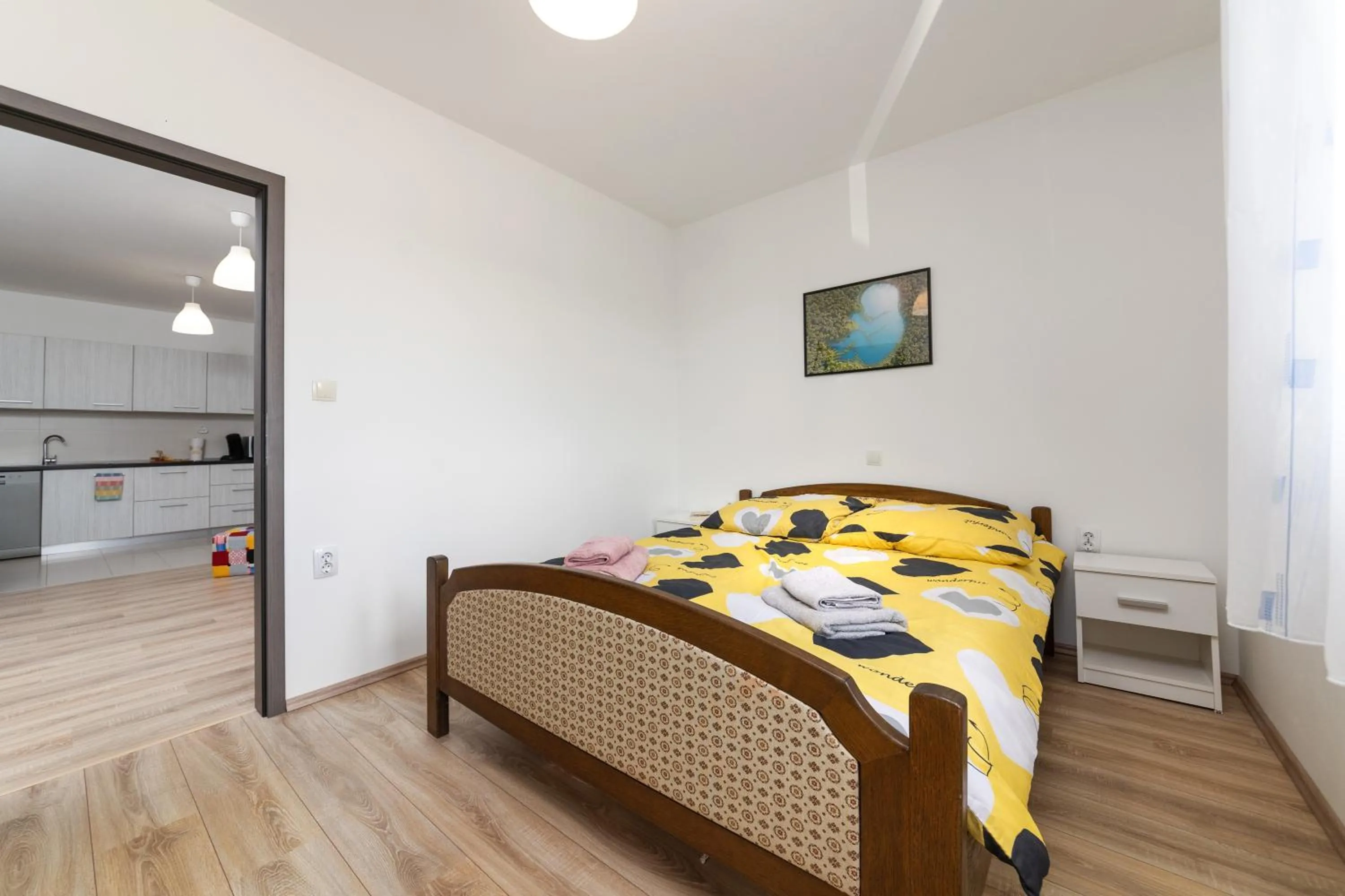 Bed in Villa Butoniga Nature