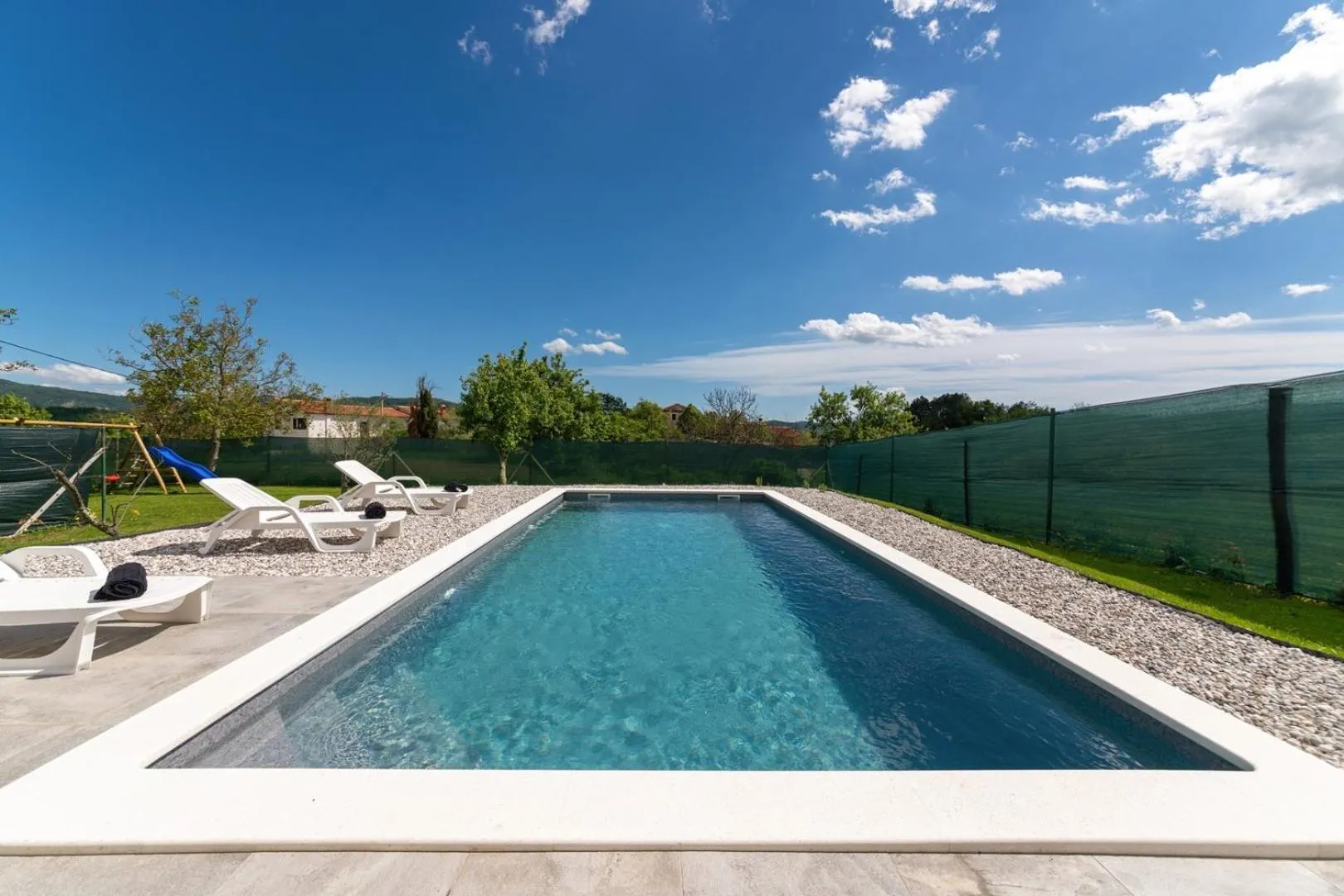 Swimming pool in Villa Butoniga Nature
