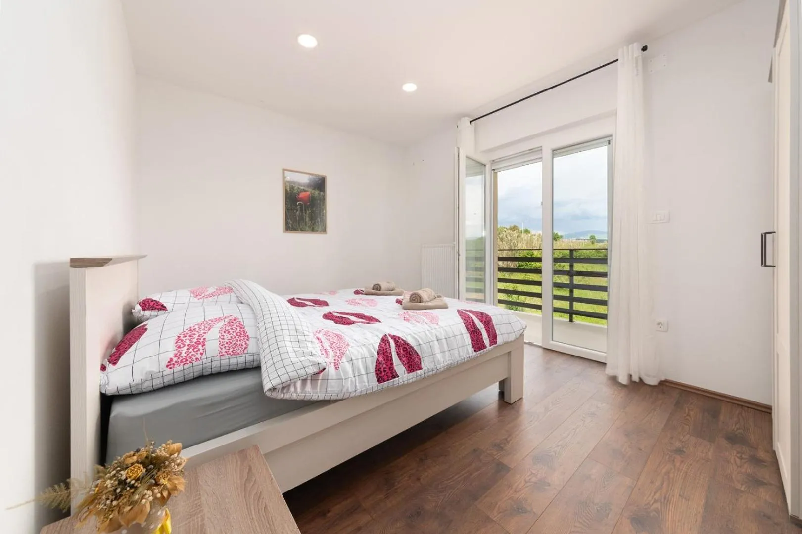 Bed in Villa Butoniga Nature
