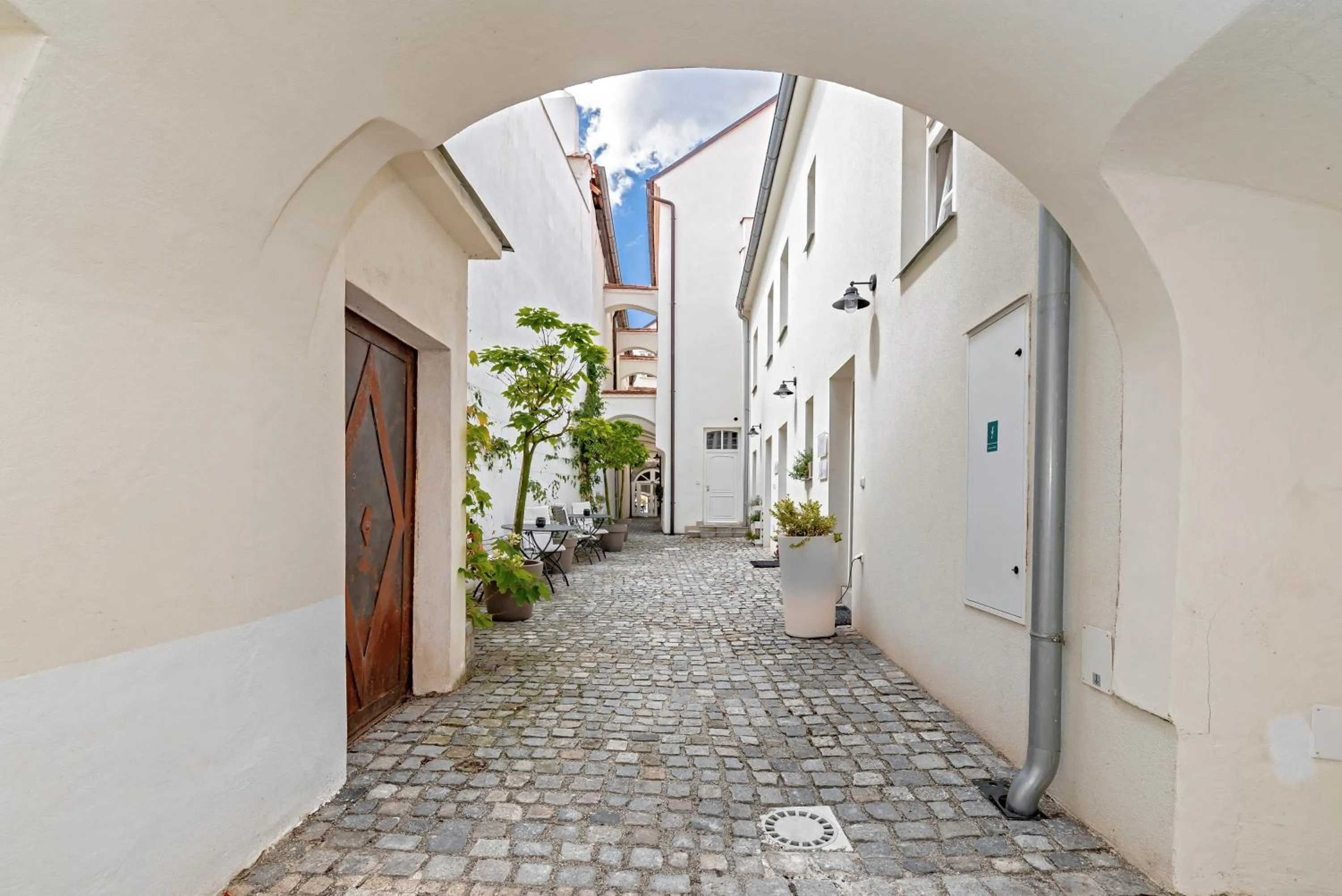 Garden view in TGM Hotel Residence