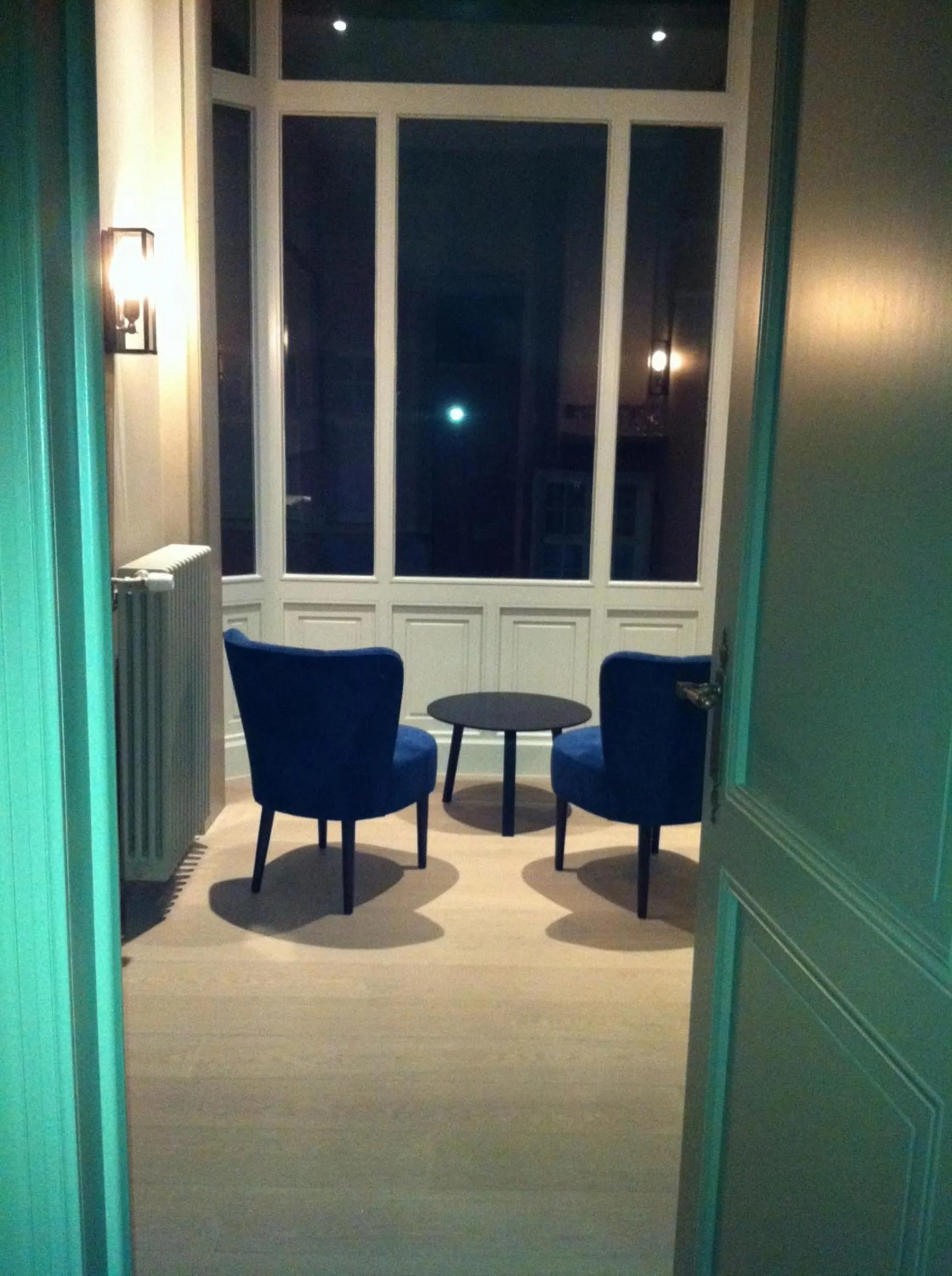 Seating area in B&B Blomdaele