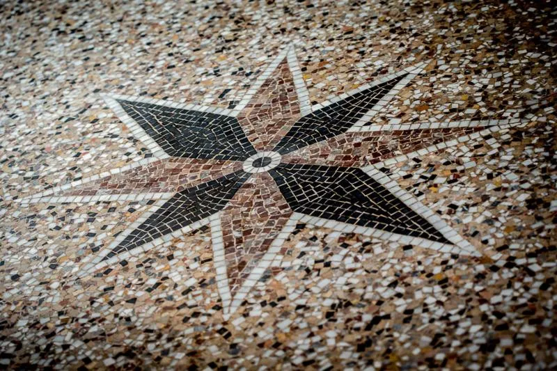 Living room in B&B Blomdaele