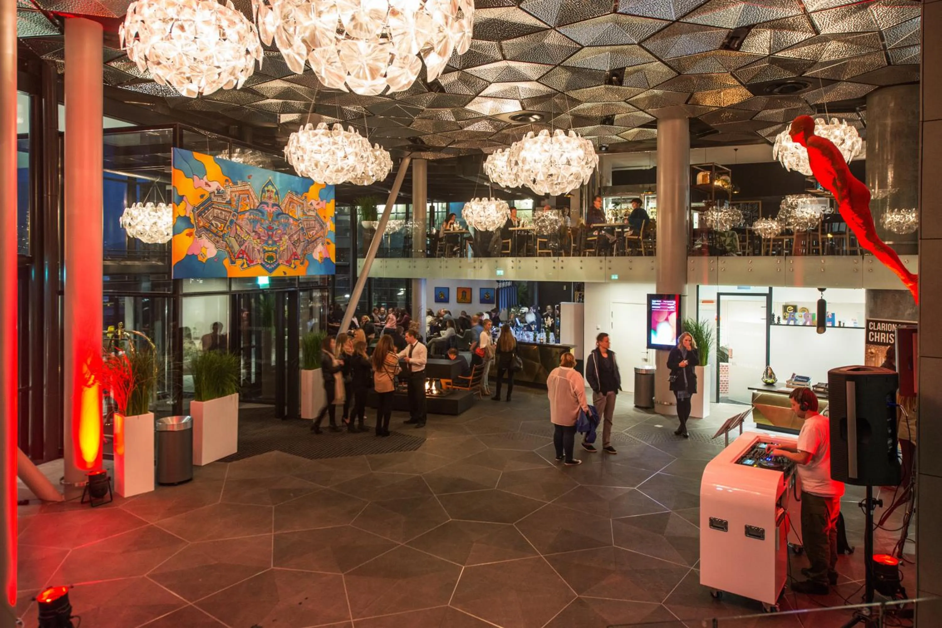 Lobby or reception in Clarion Hotel The Edge