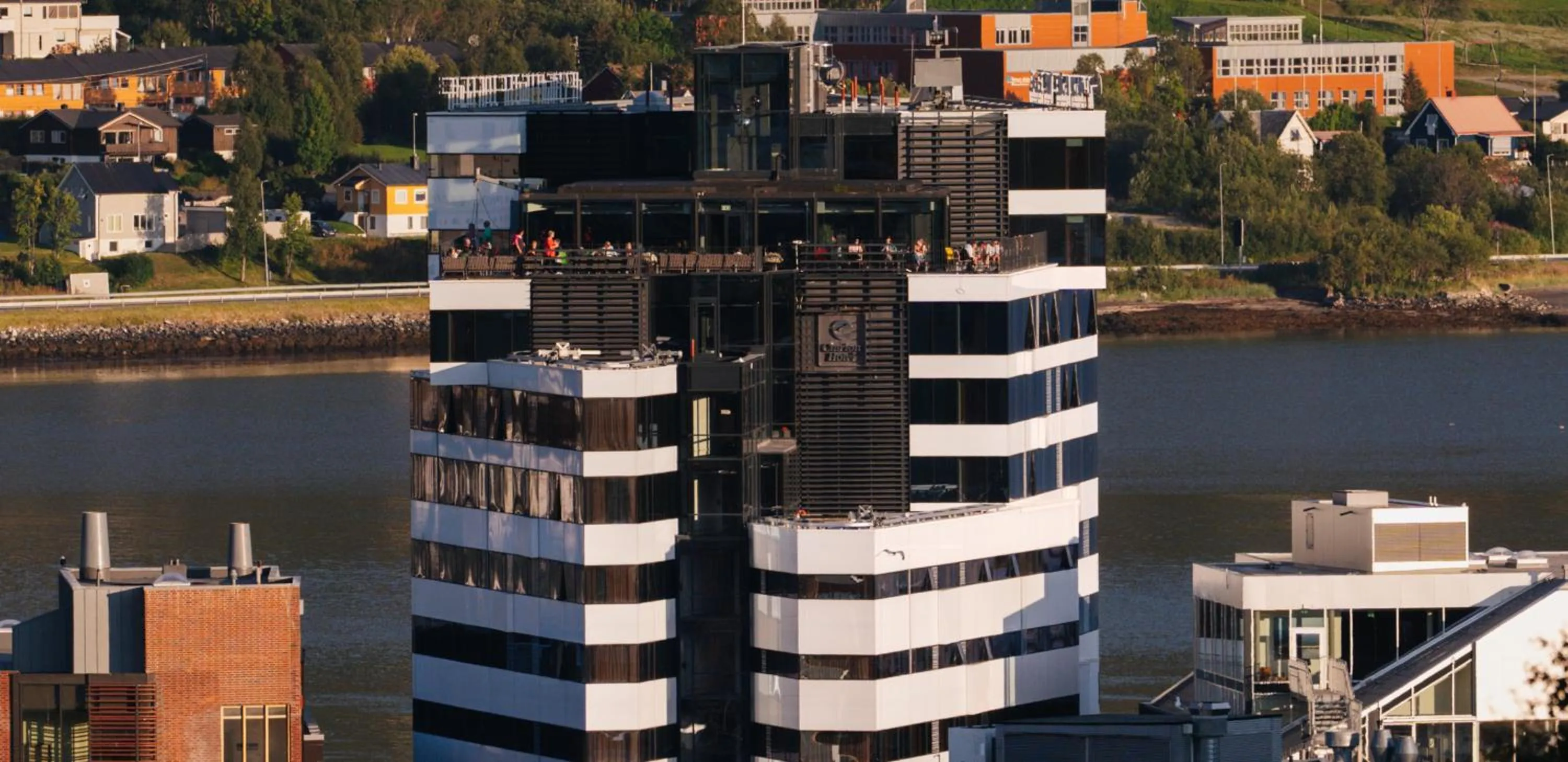 Facade/entrance in Clarion Hotel The Edge