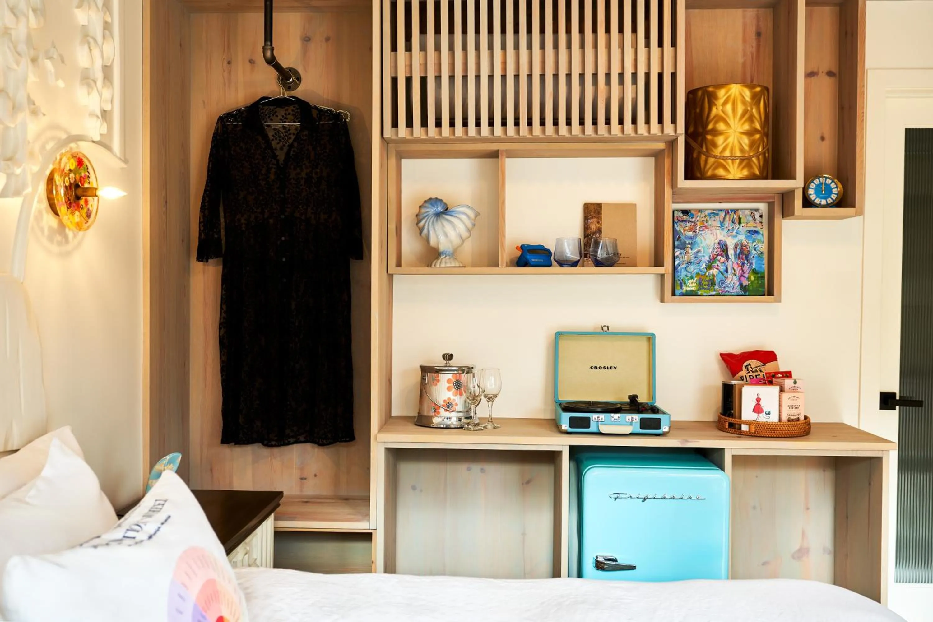 Bed in Motel Chelsea