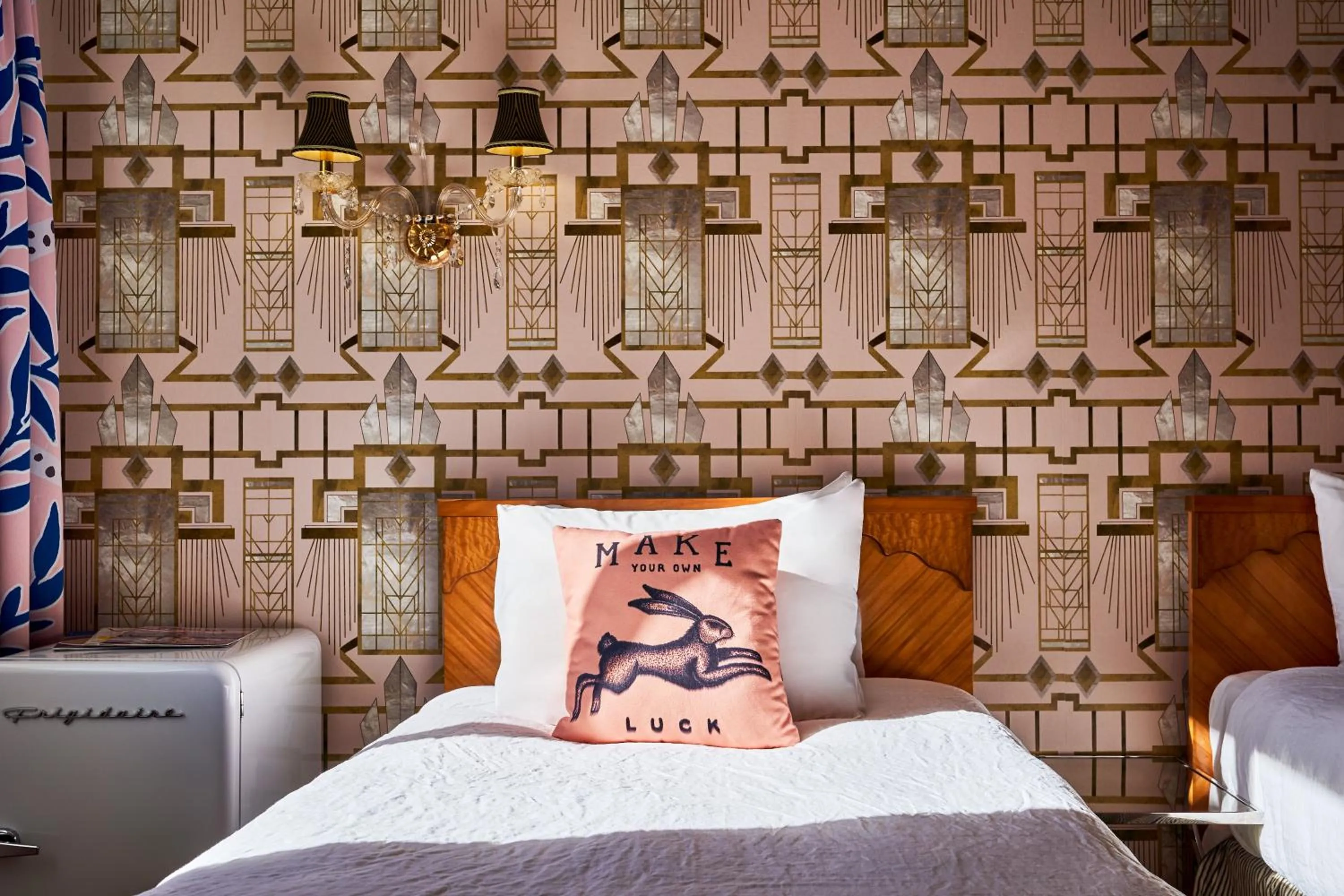 Bed in Motel Chelsea