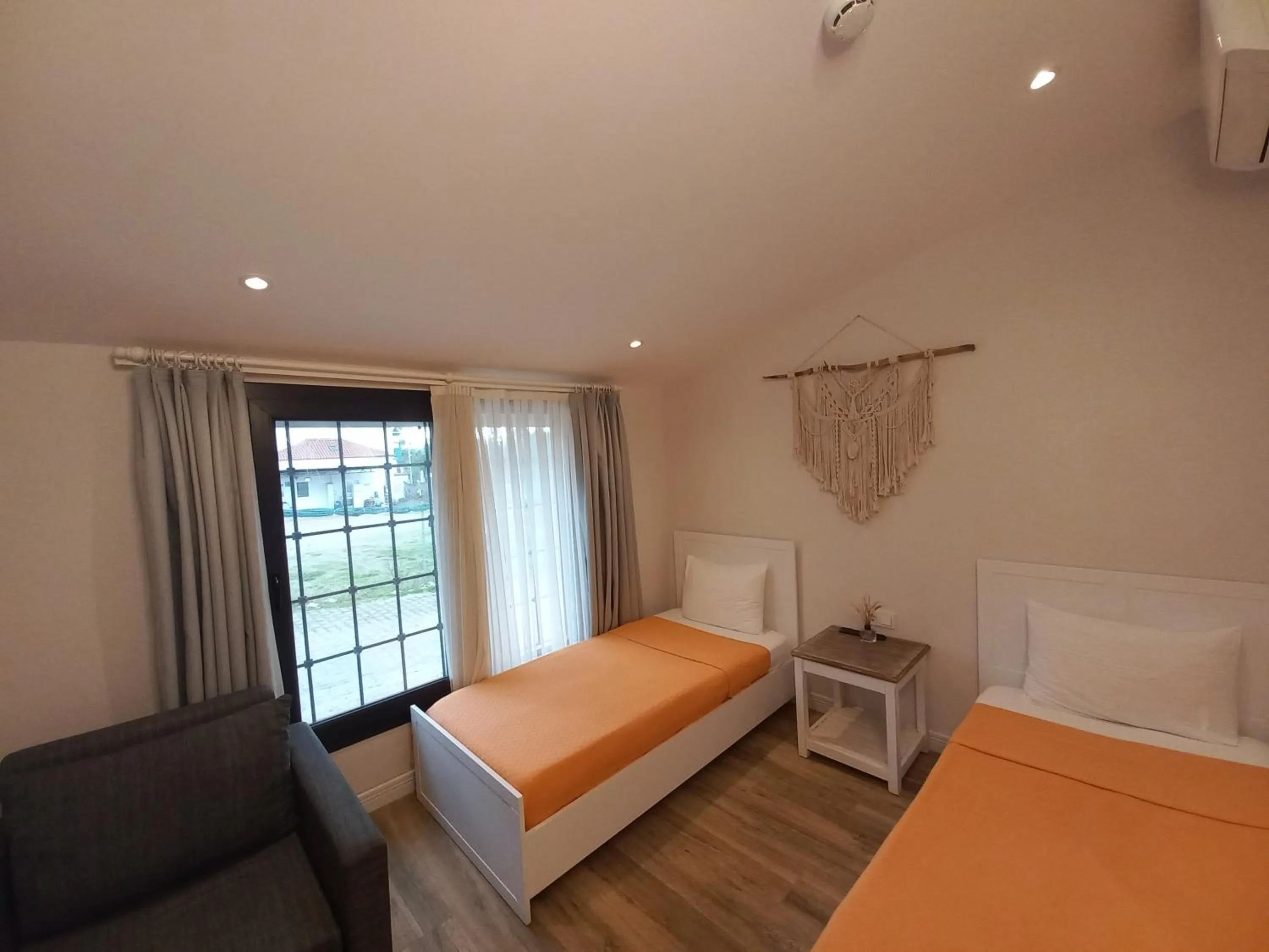 Bed in Chloe hotel Alacati