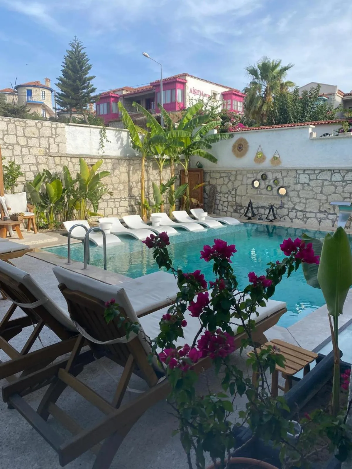 Swimming pool in Chloe hotel Alacati