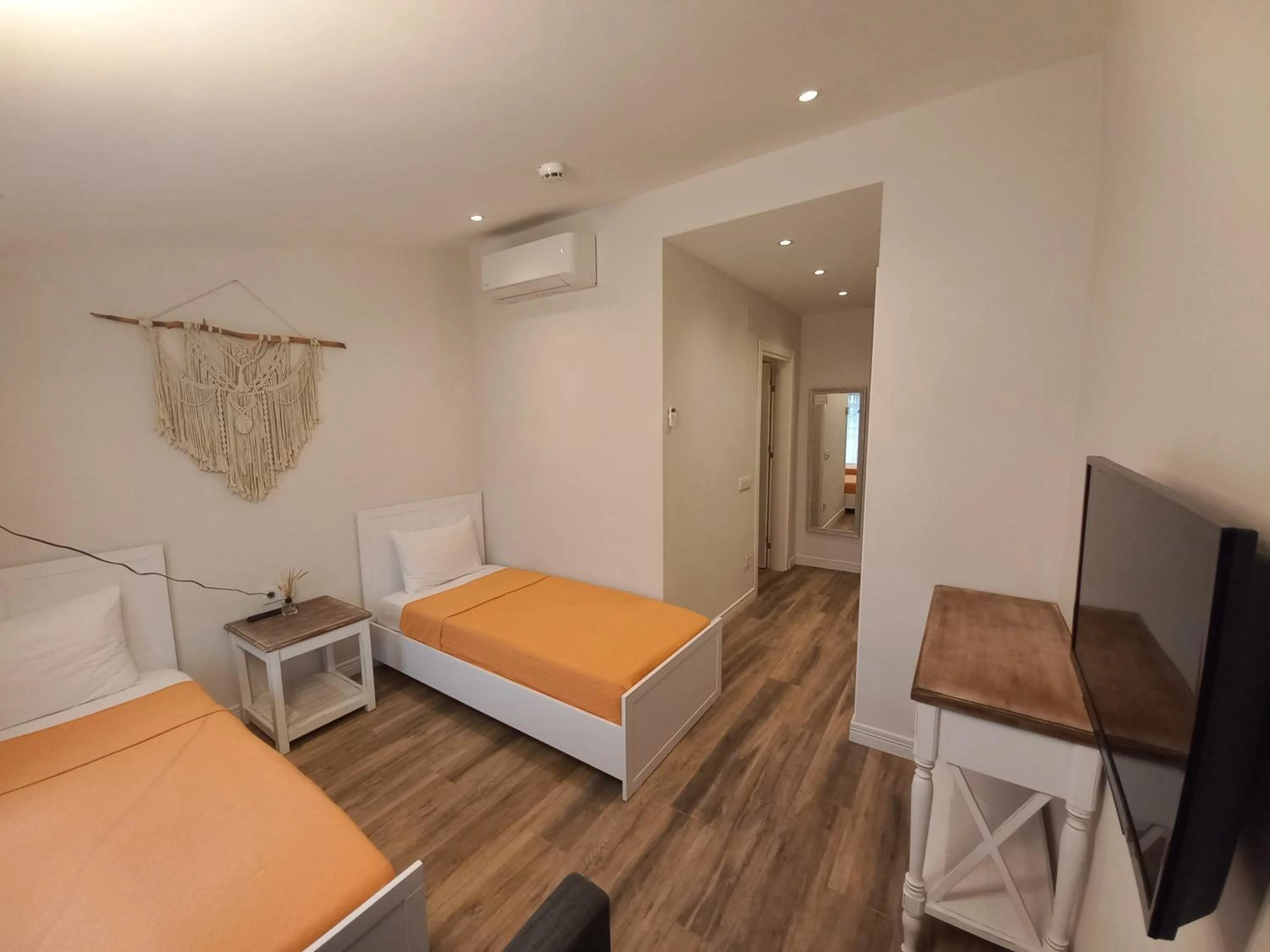 Bed in Chloe hotel Alacati