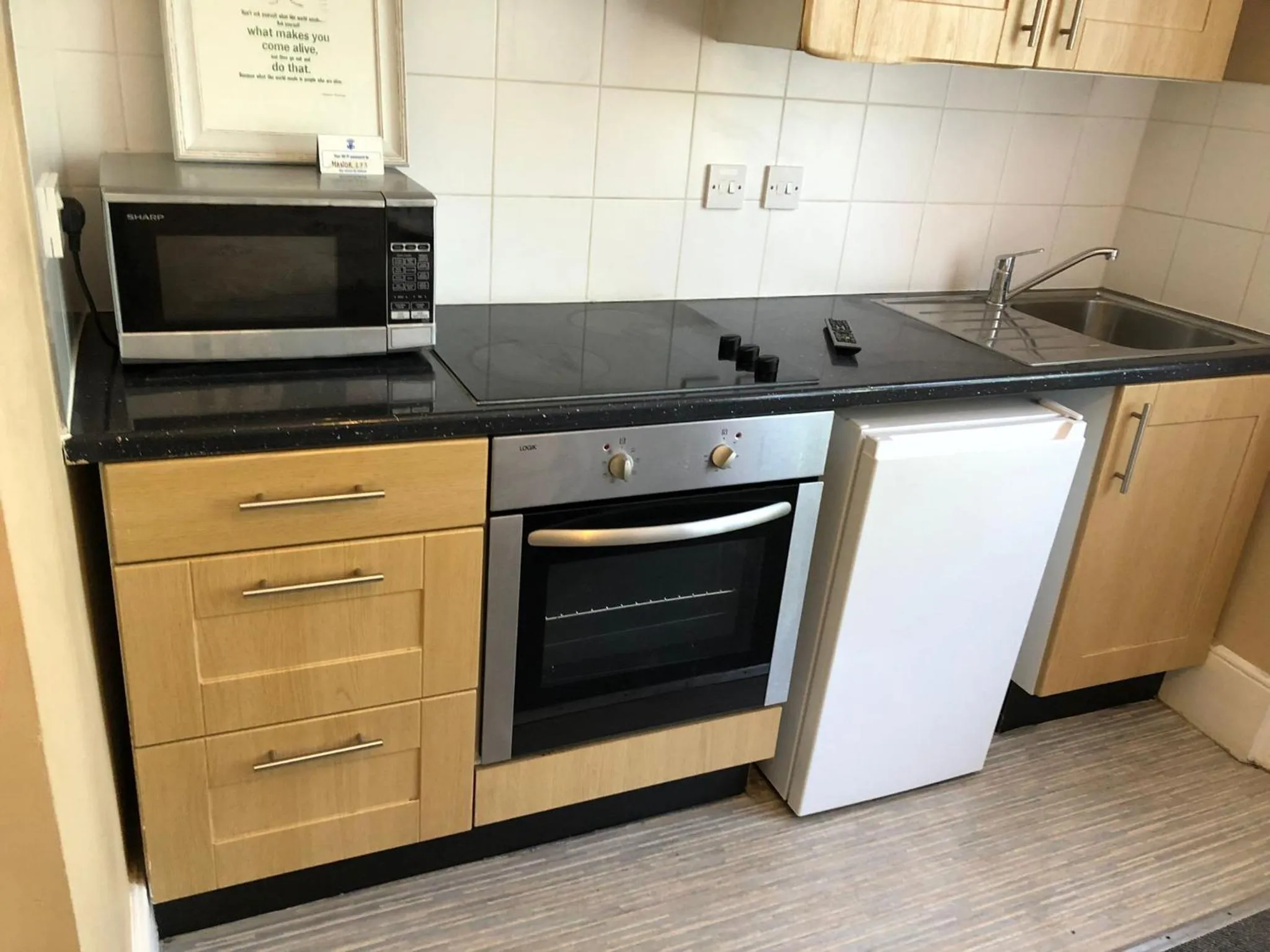 Kitchen or kitchenette in United Lodge Hotel