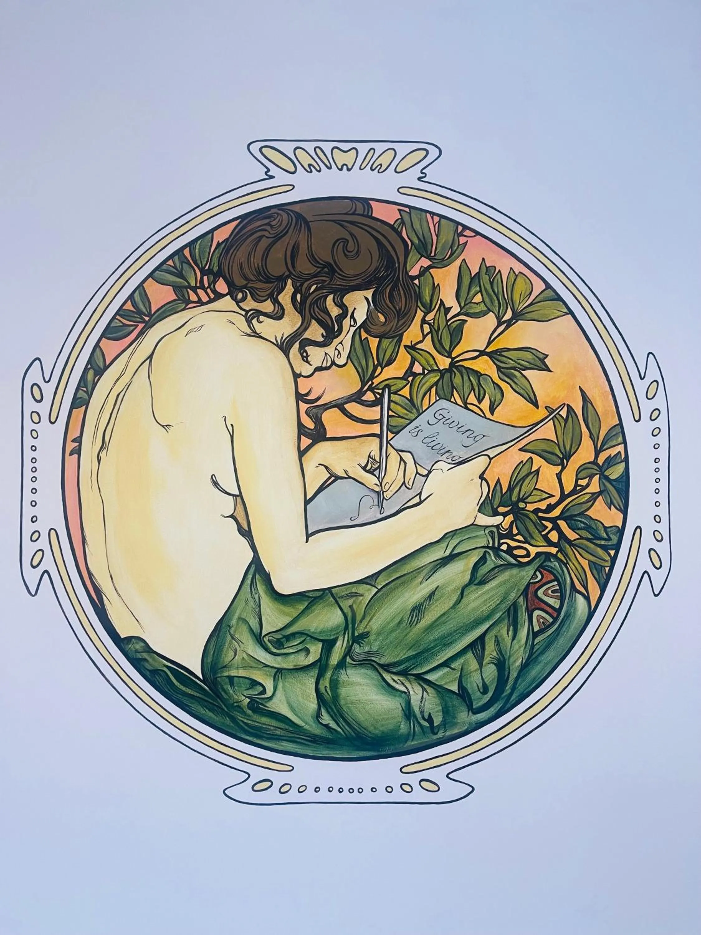 Decorative detail in United Lodge Hotel