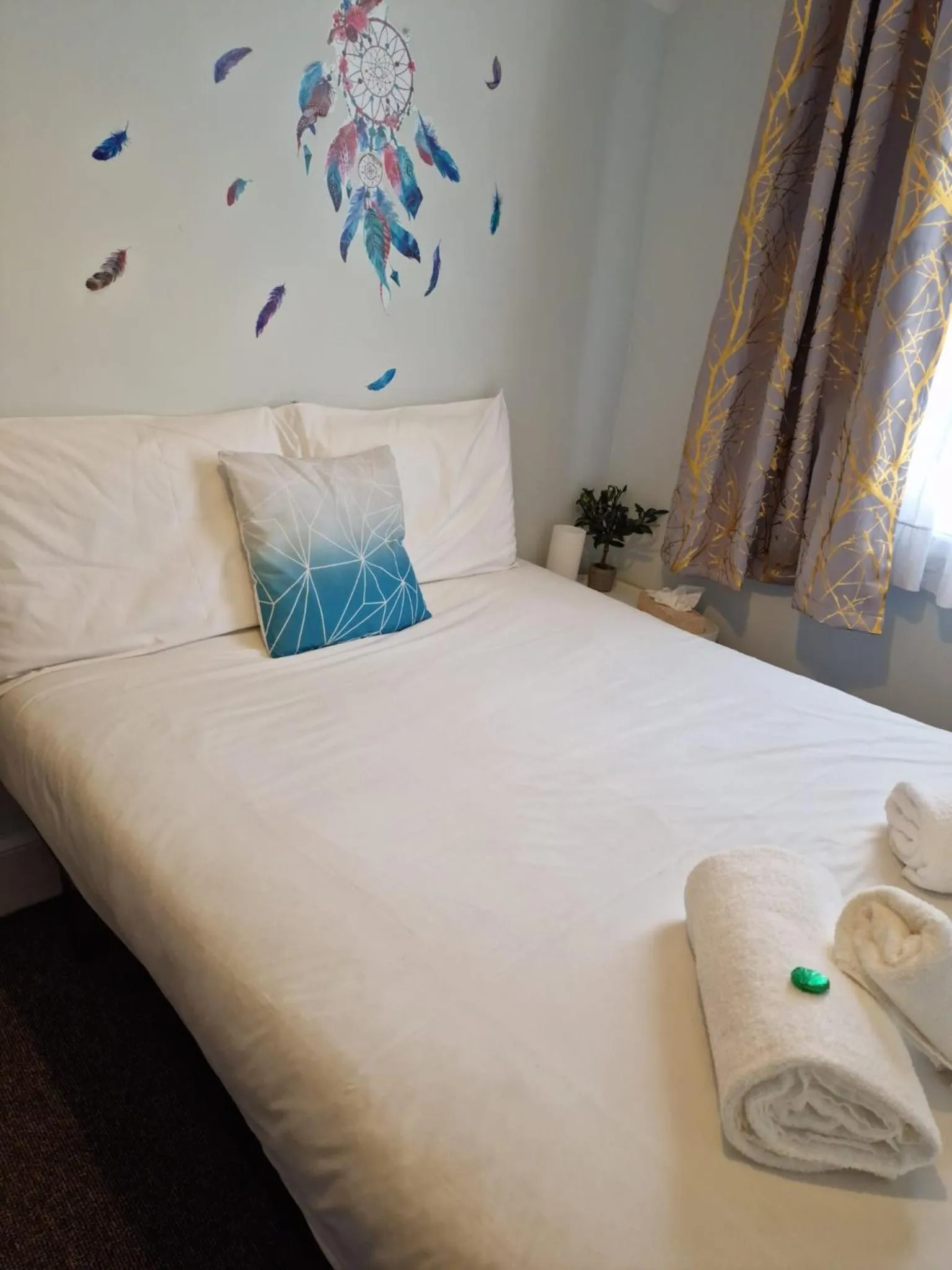 Bed in United Lodge Hotel