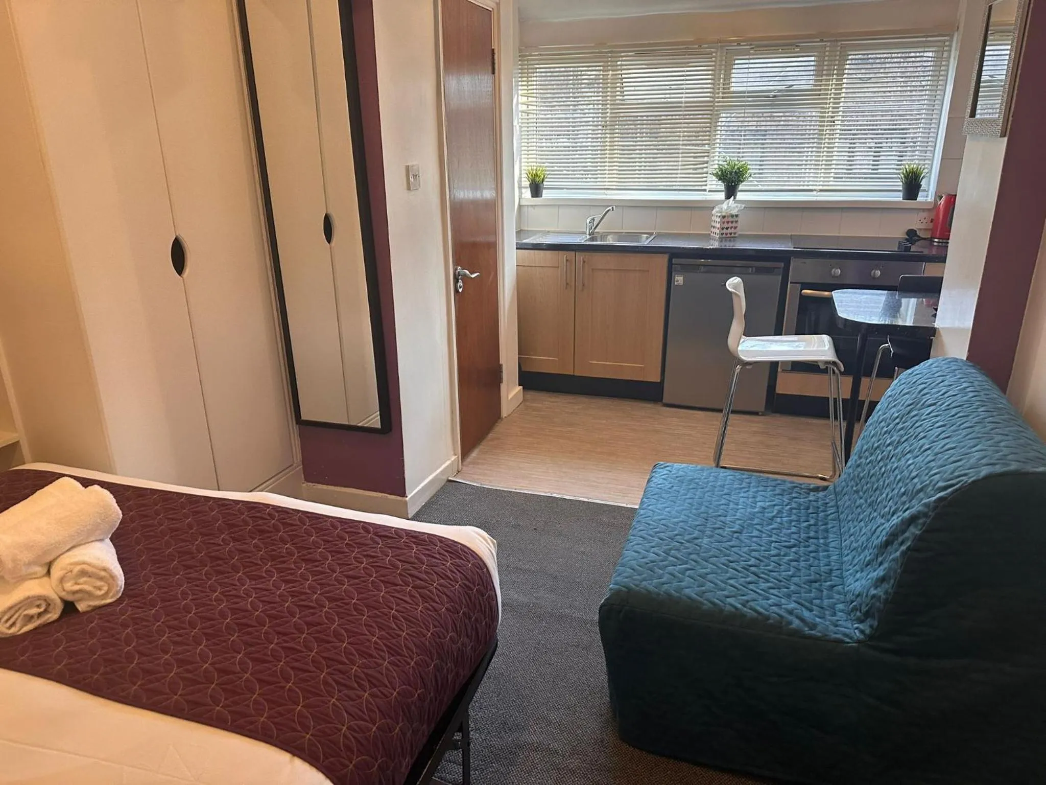 Kitchen or kitchenette in United Lodge Hotel