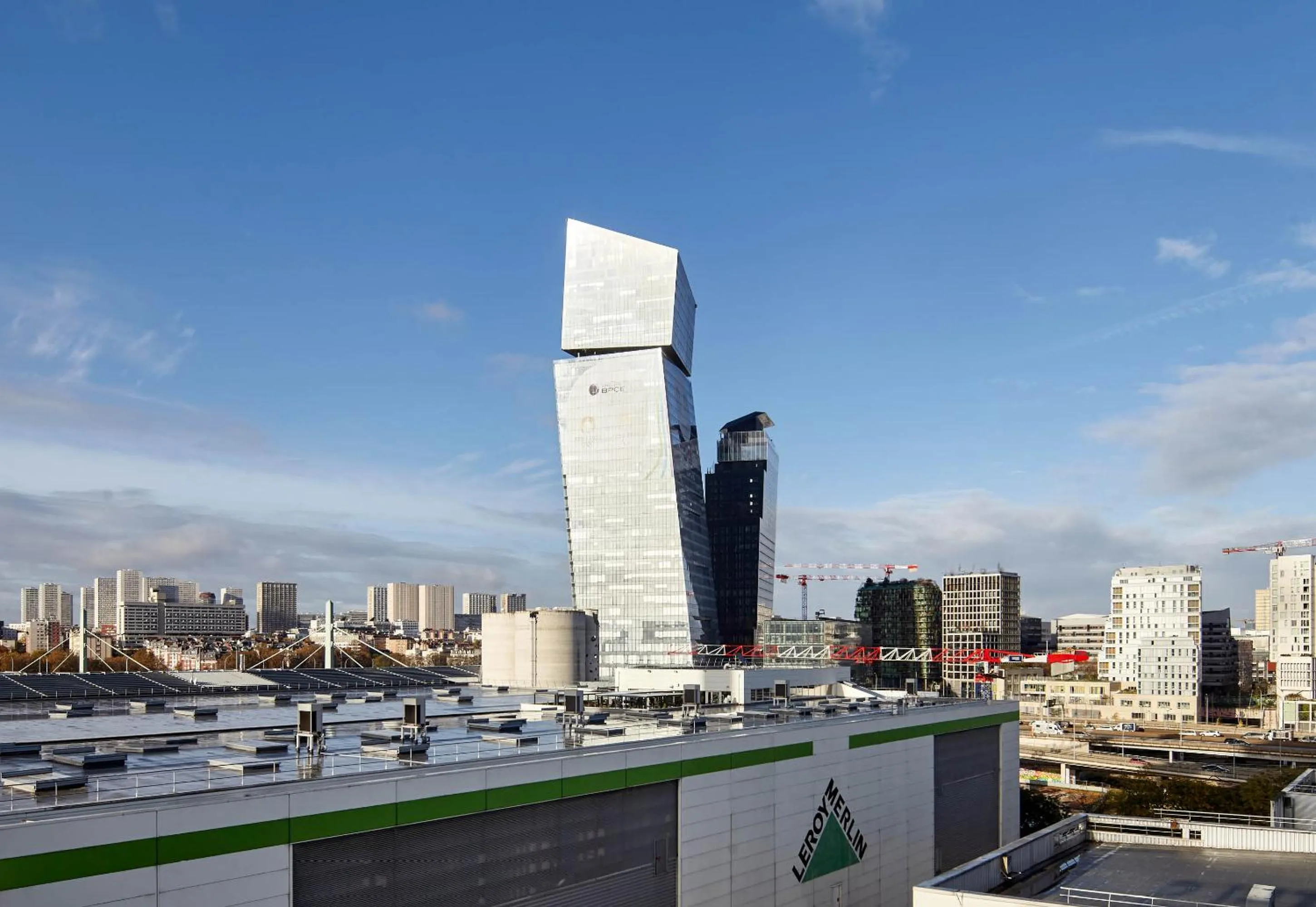 City view in B&B HOTEL Paris Ivry Quai de Seine