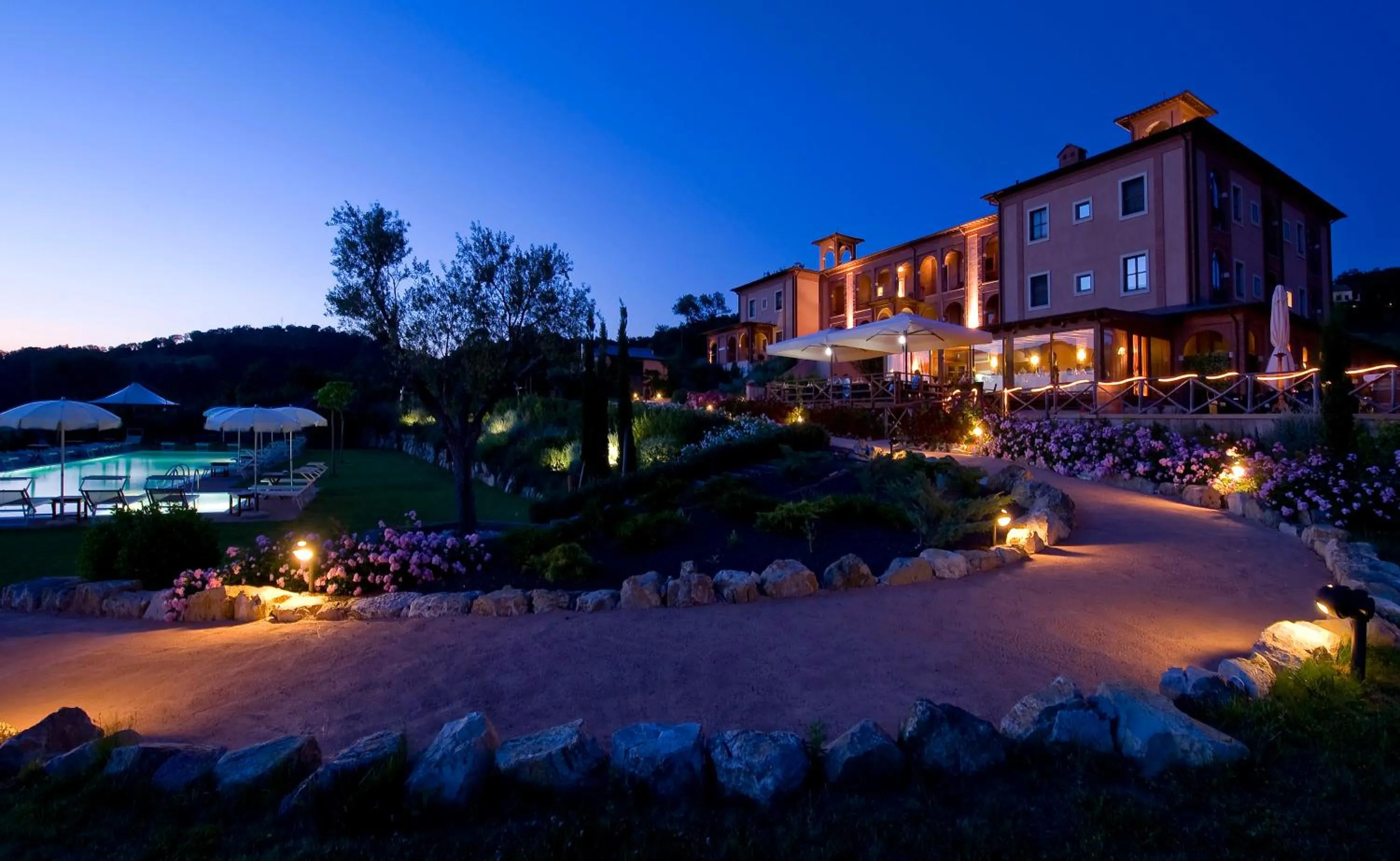 Facade/entrance in Saturnia Tuscany Hotel