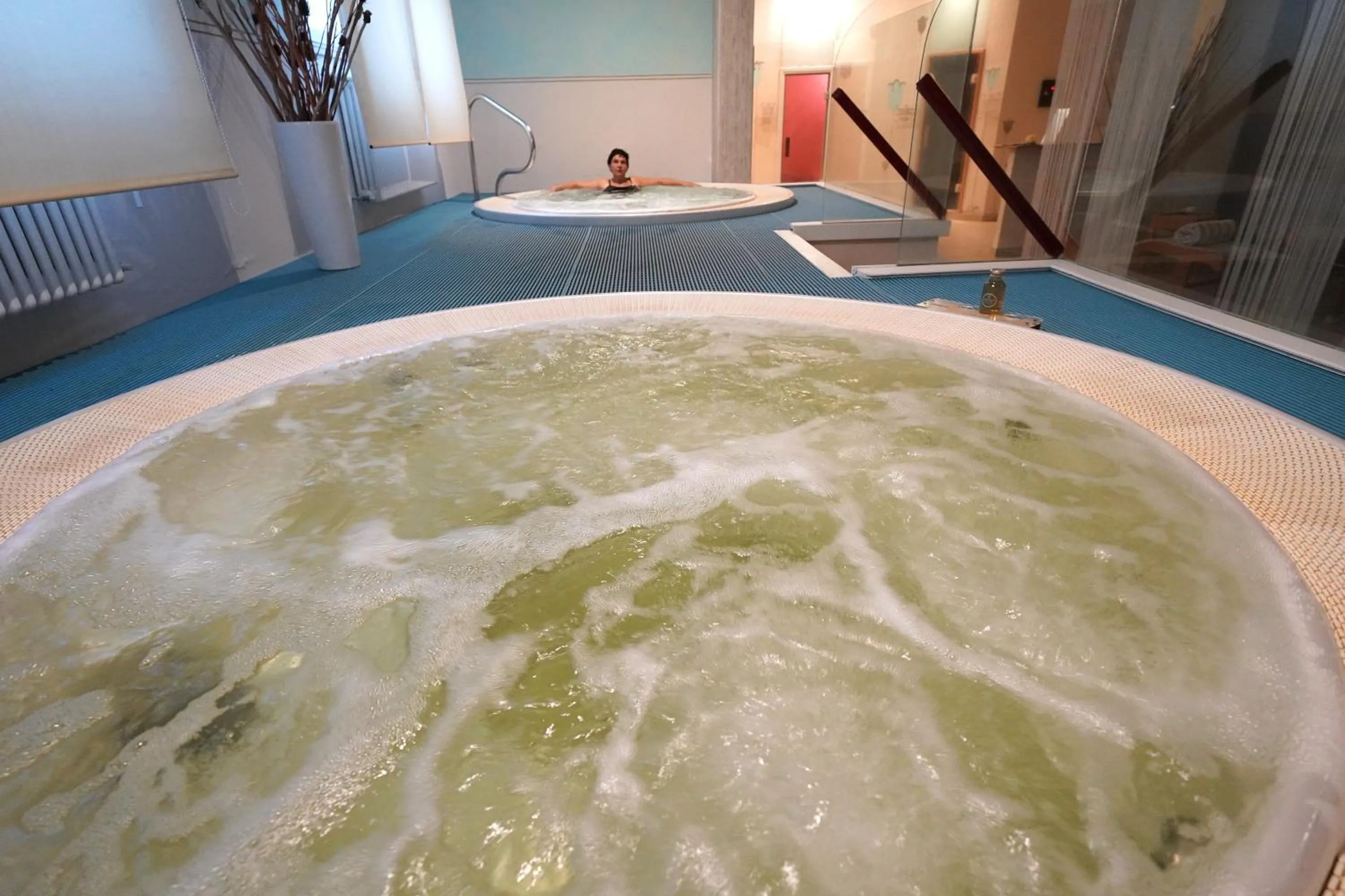 Hot Tub in Saturnia Tuscany Hotel