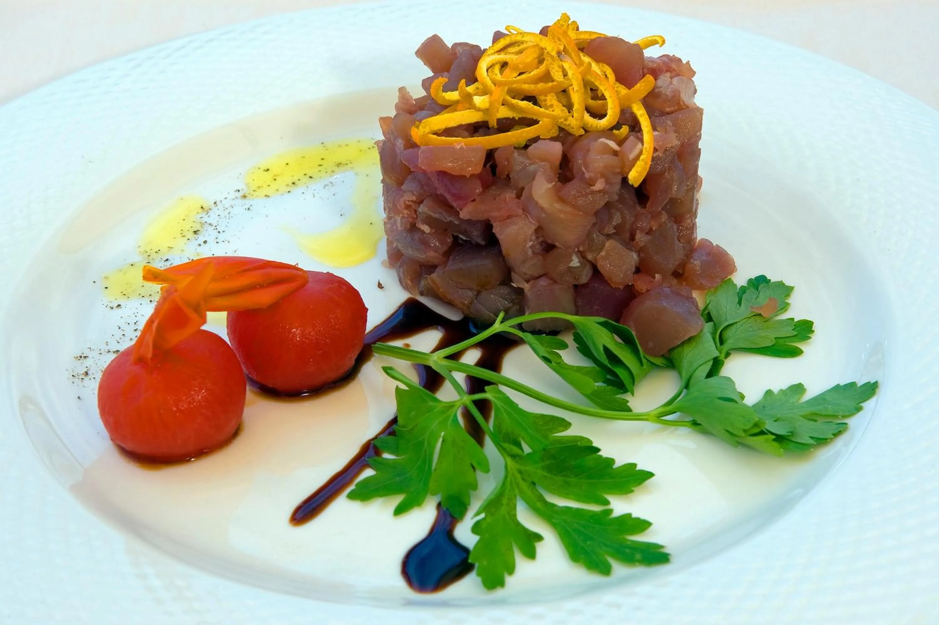 Food close-up in Saturnia Tuscany Hotel