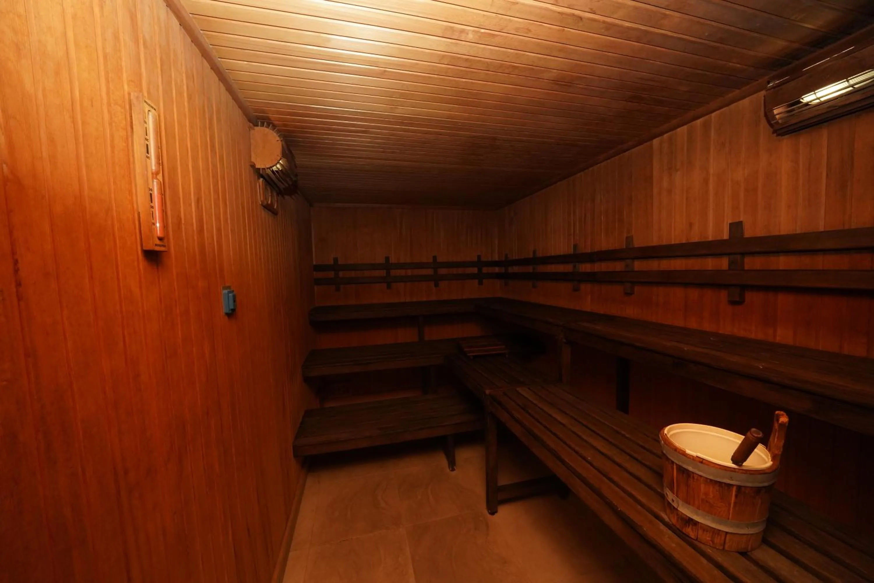 Sauna in Saturnia Tuscany Hotel