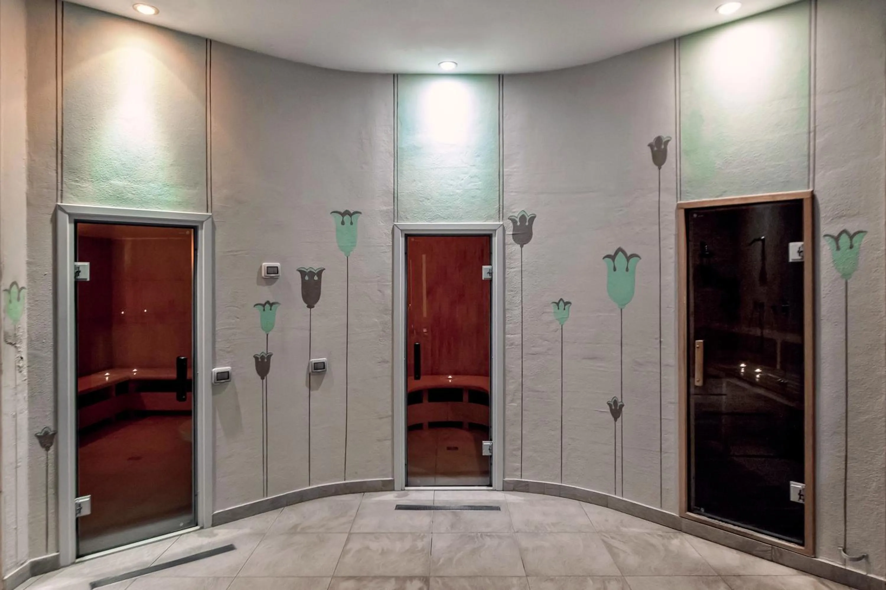 Sauna in Saturnia Tuscany Hotel