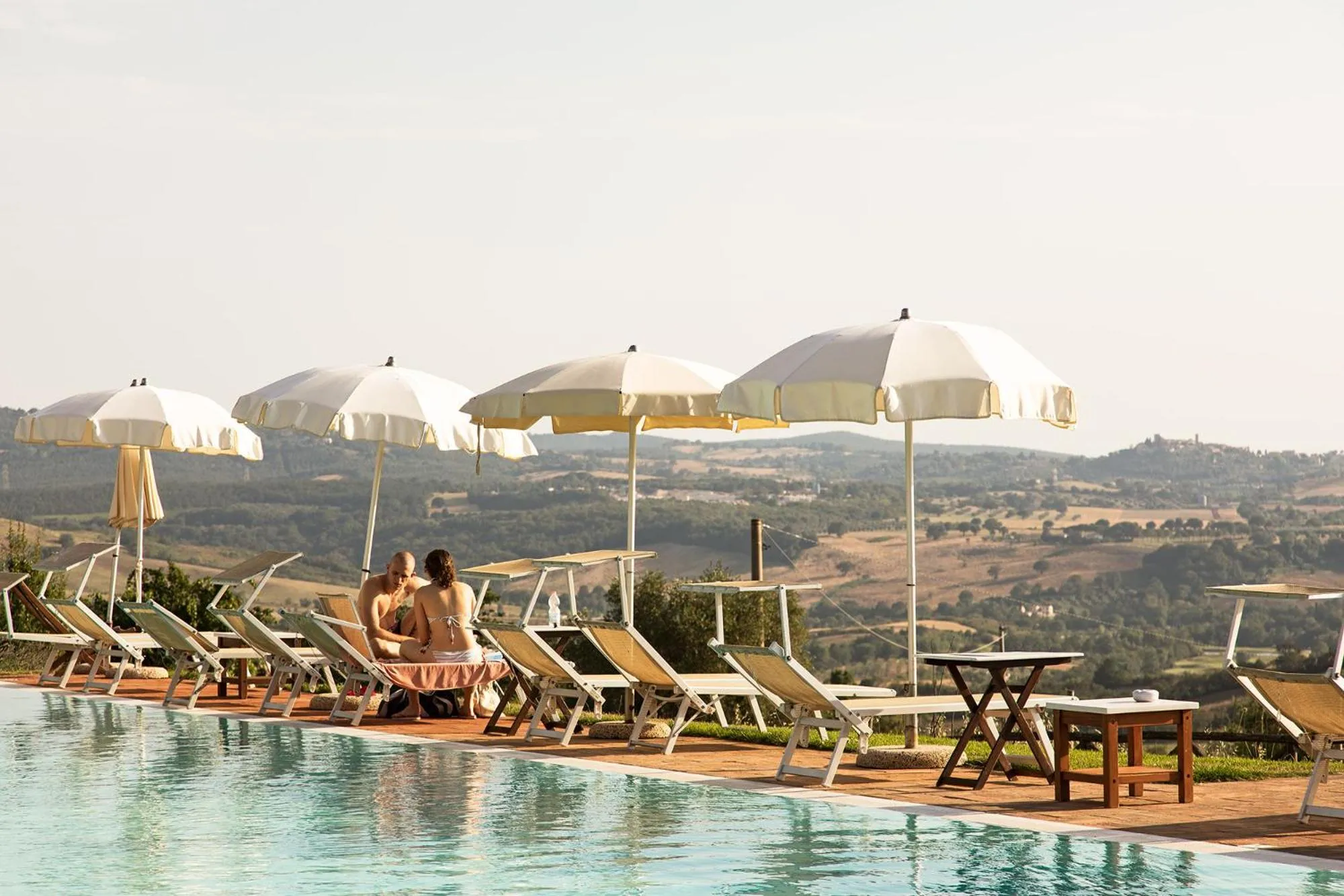 Swimming pool in Saturnia Tuscany Hotel