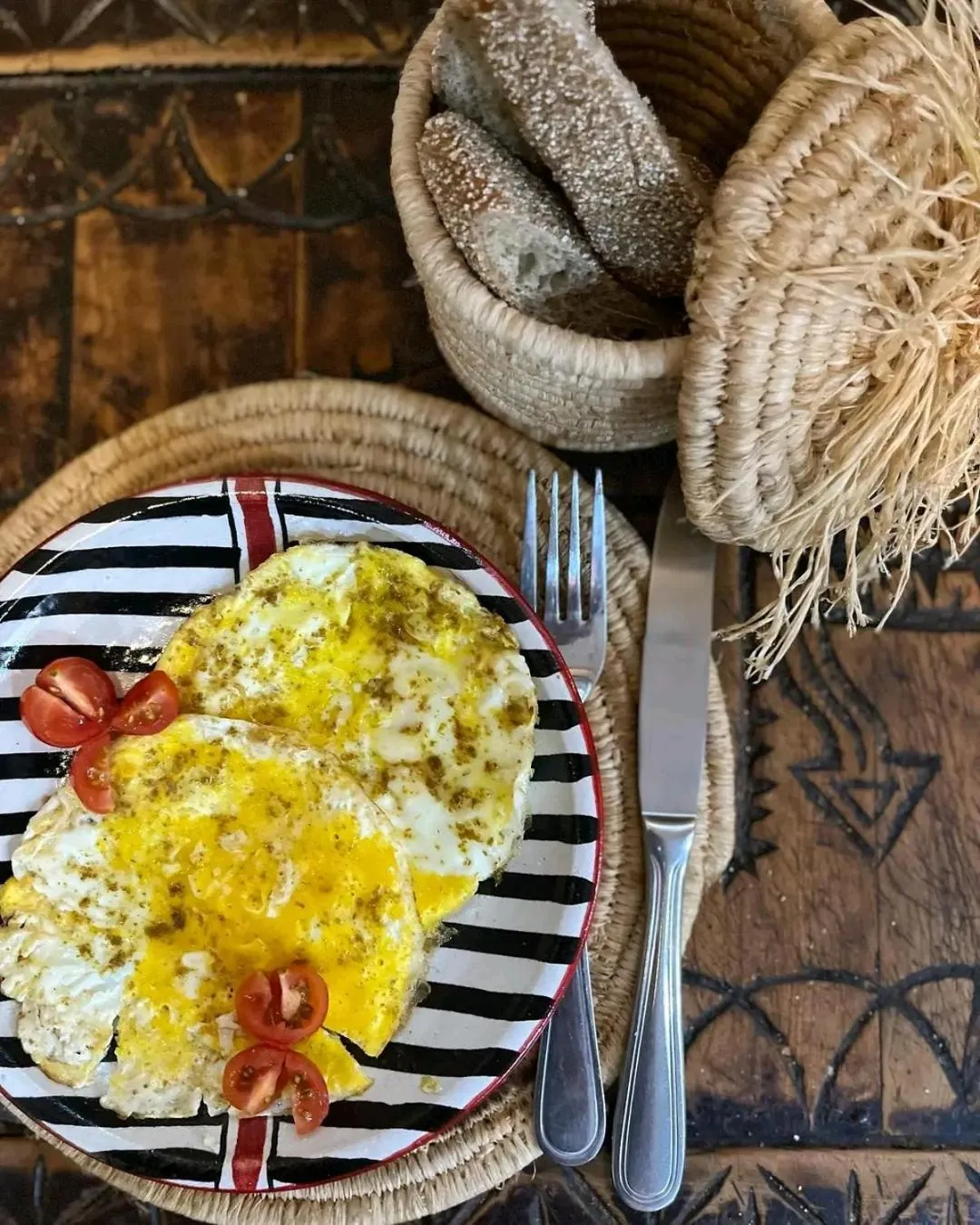 Breakfast in Café restaurante shelter calm life