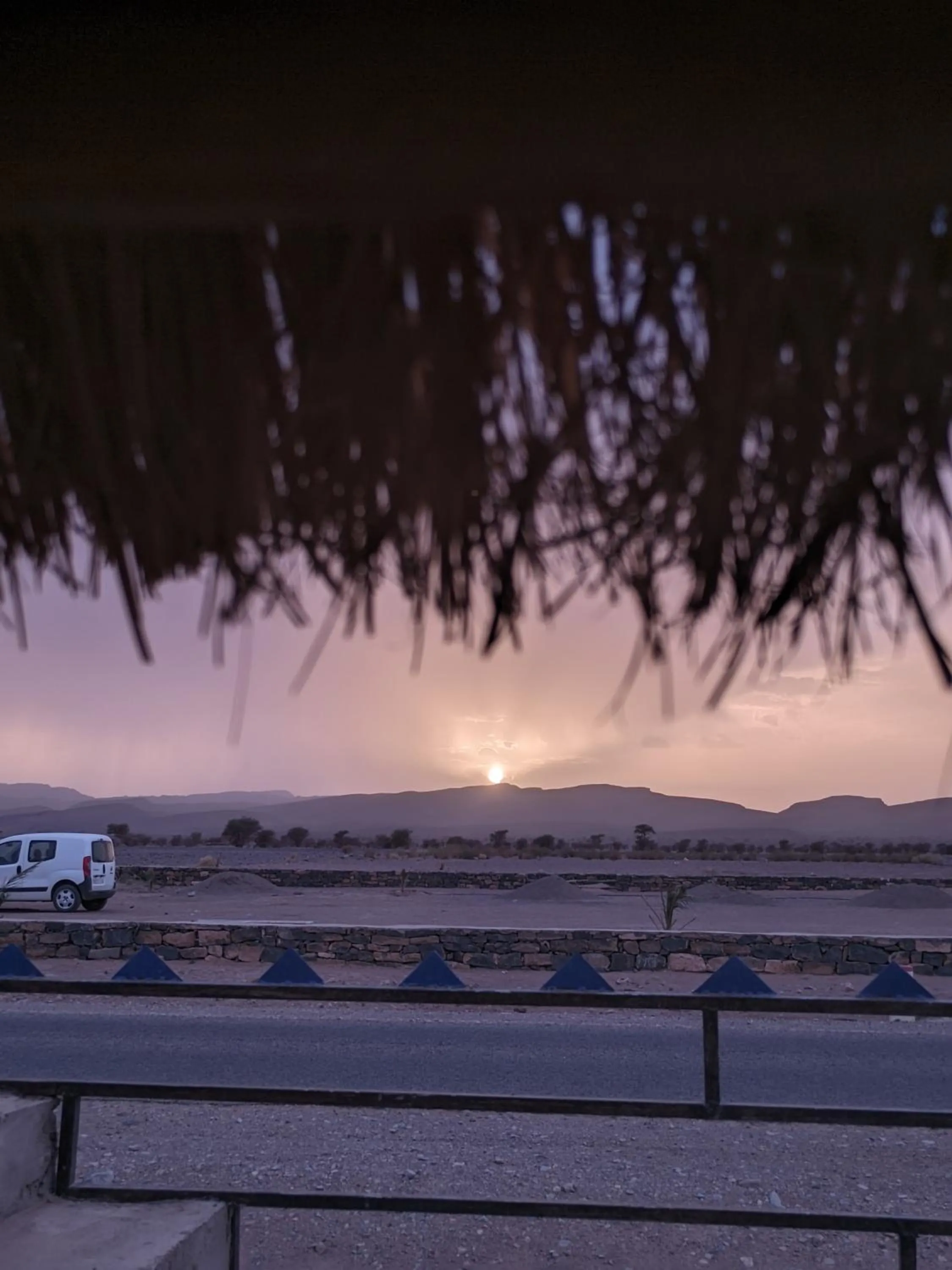 Sunset in Café restaurante shelter calm life