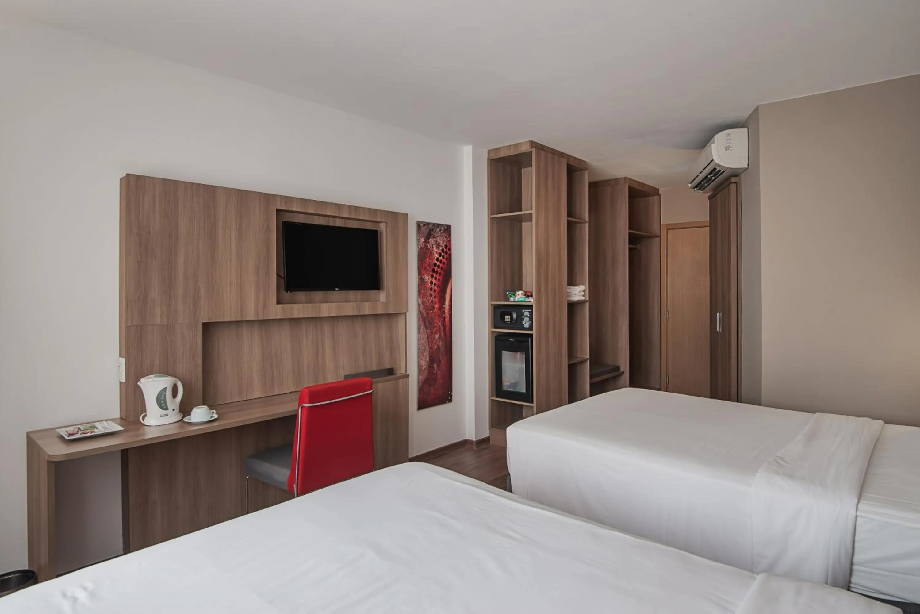 TV and multimedia, Bed in Wyndham Salvador Hangar Aeroporto