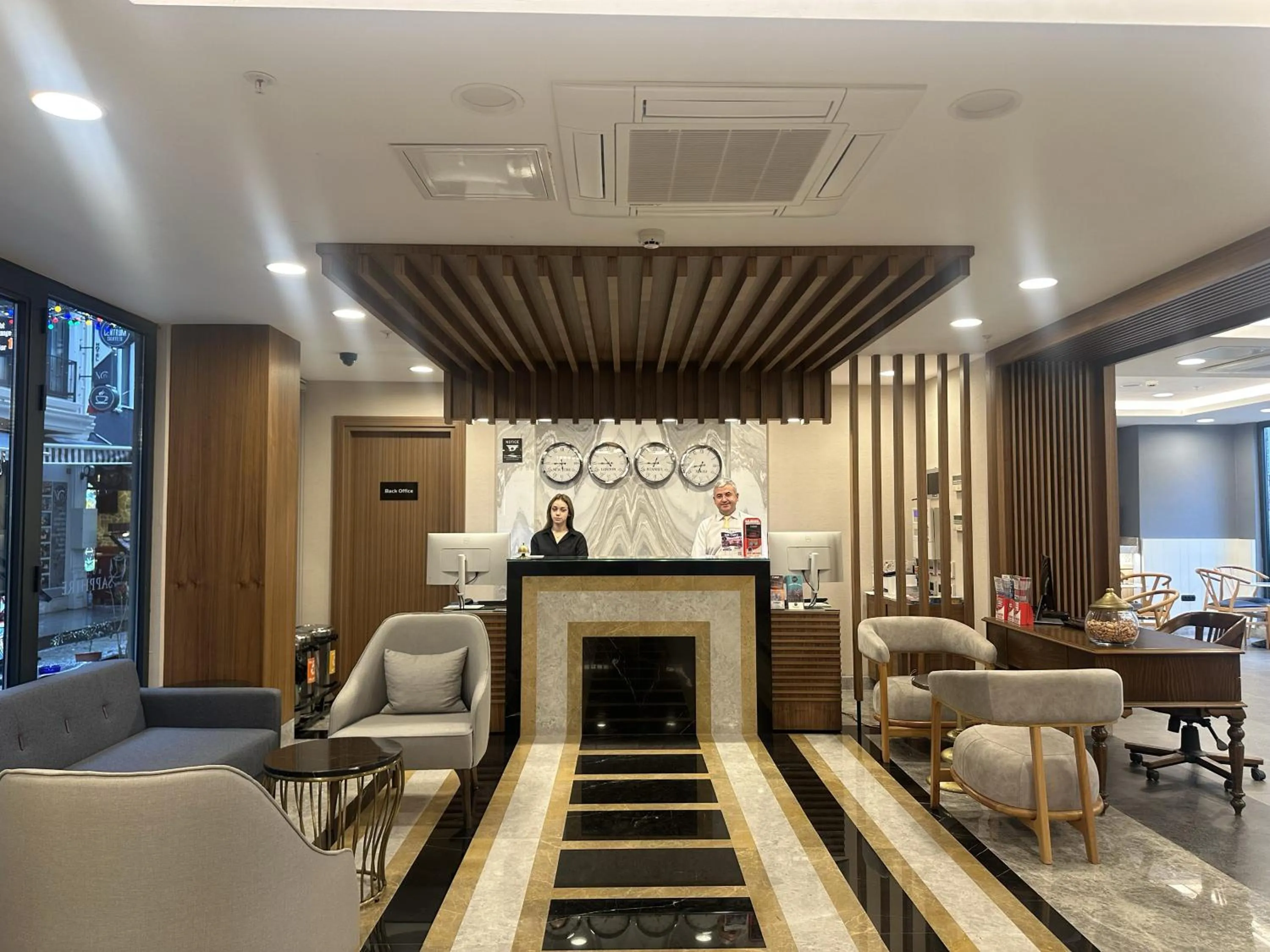 Lobby or reception in Hotel Sapphire