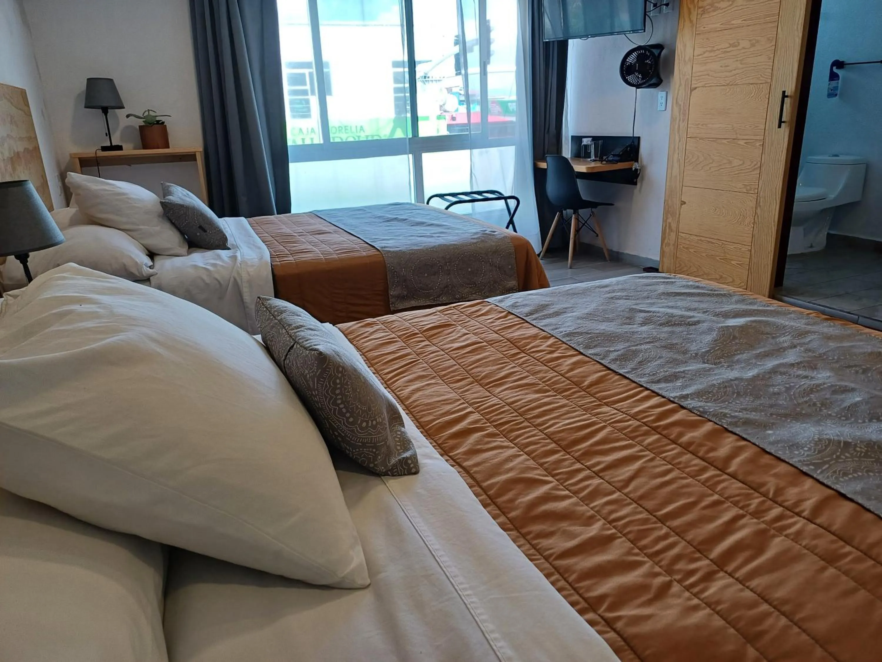 Bed in Hotel Ciclovía & Terraza