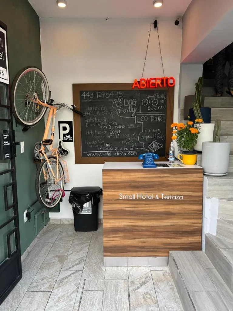 Lobby or reception in Hotel Ciclovía & Terraza